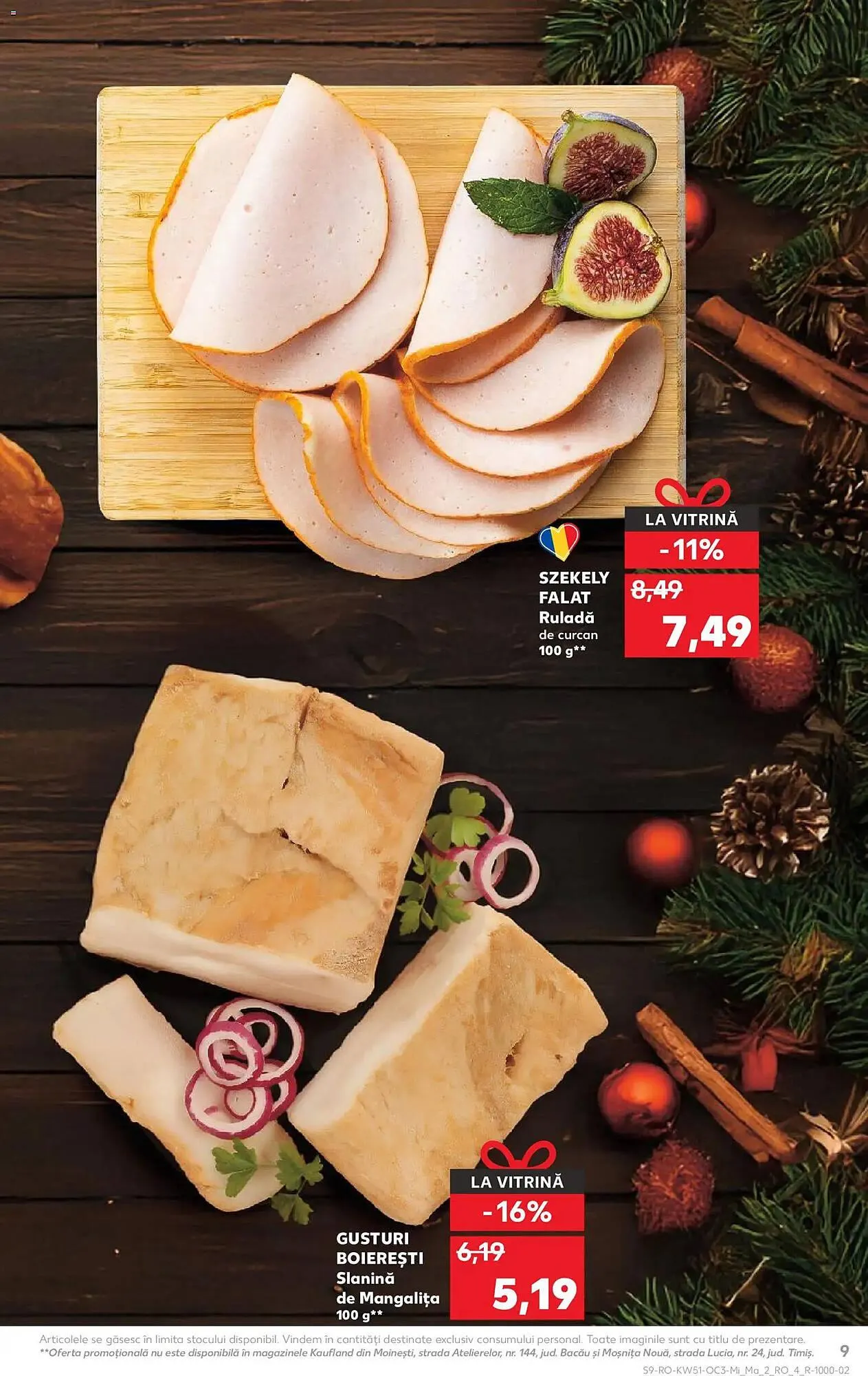 Catalog Catalog Kaufland de la 17 decembrie până la 23 decembrie 2025 - Revista Pagina 9