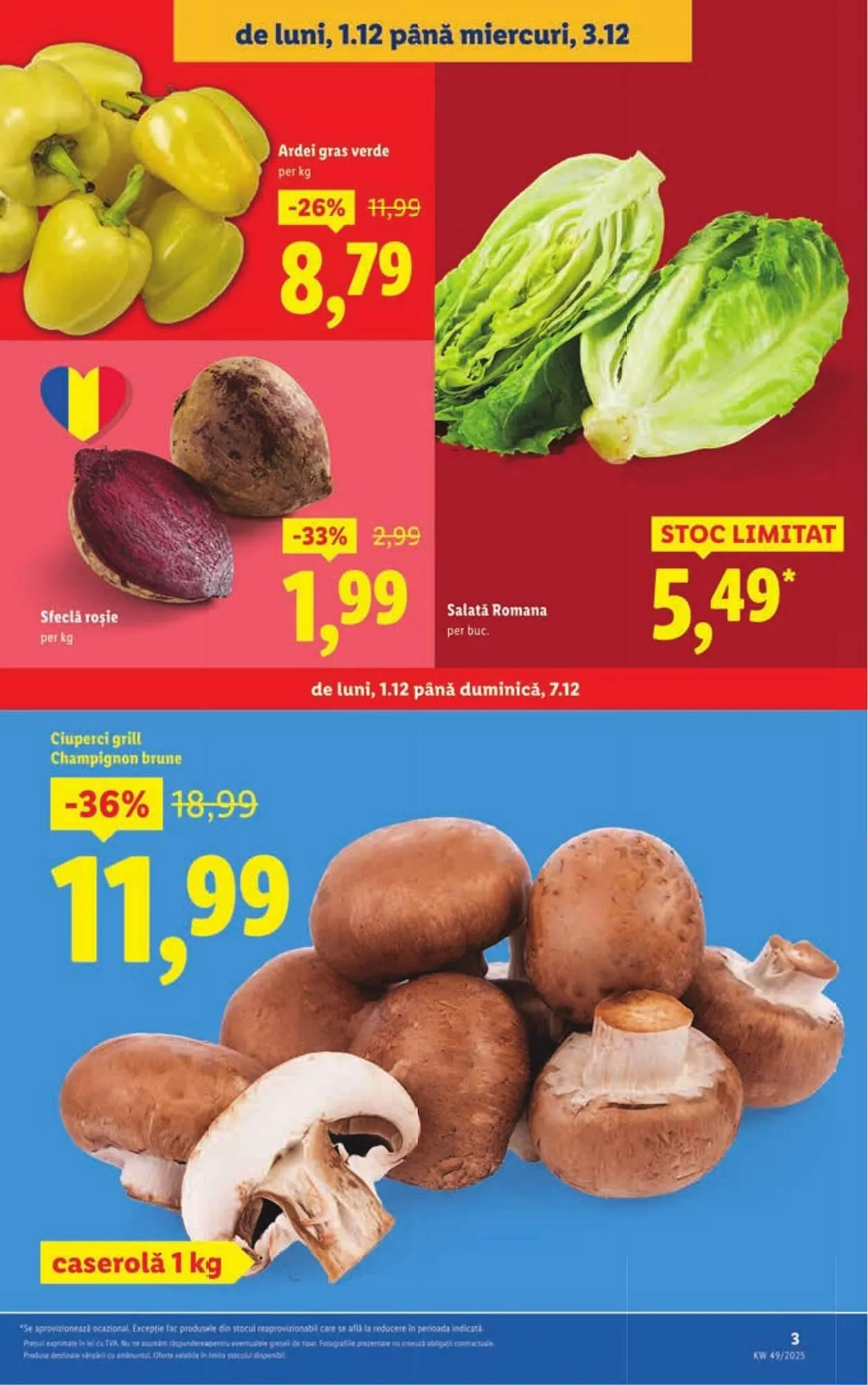 Catalog Catalog Lidl de la 1 decembrie până la 7 decembrie 2025 - Revista Pagina 3
