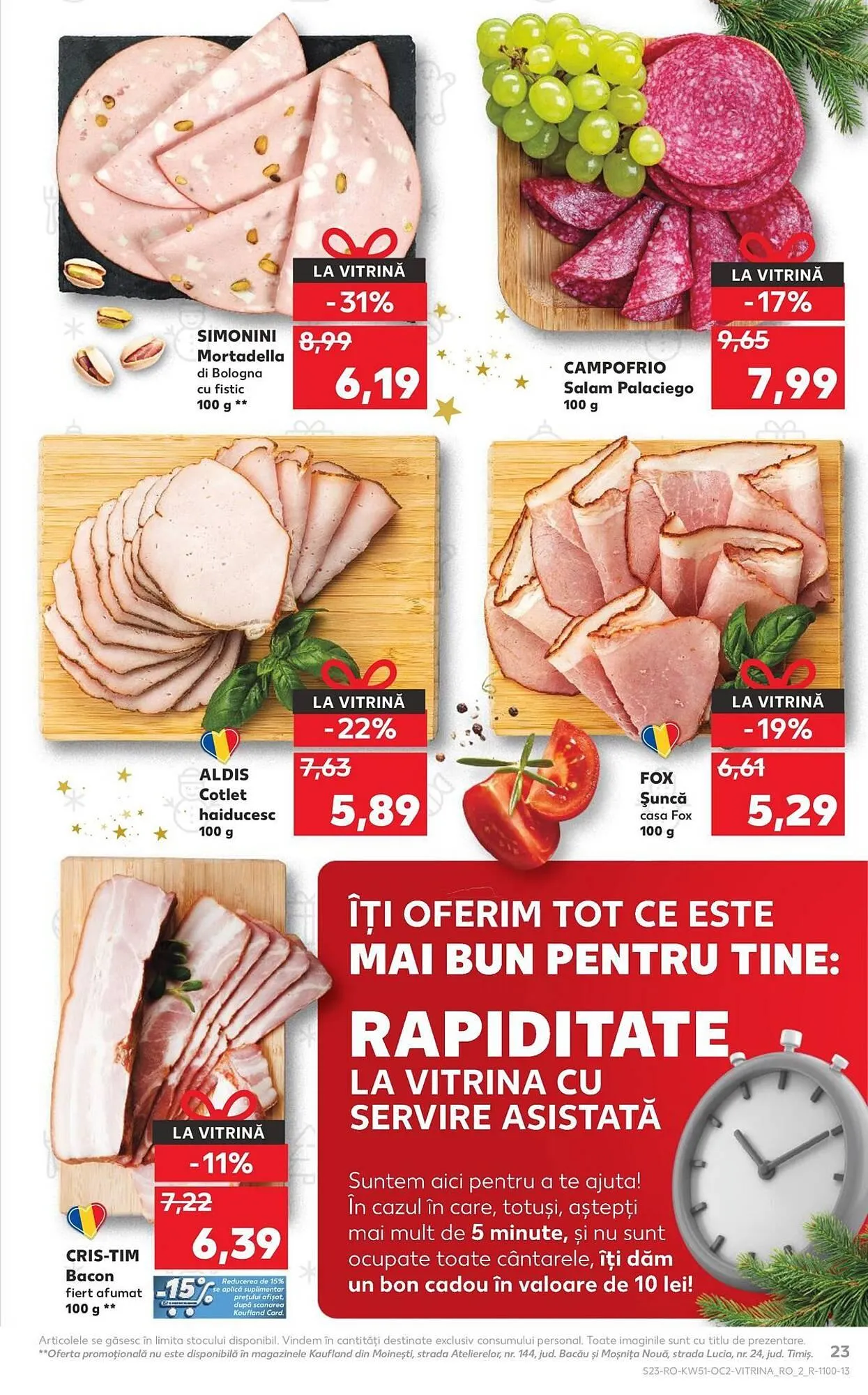 Catalog Catalog Kaufland de la 17 decembrie până la 23 decembrie 2025 - Revista Pagina 23