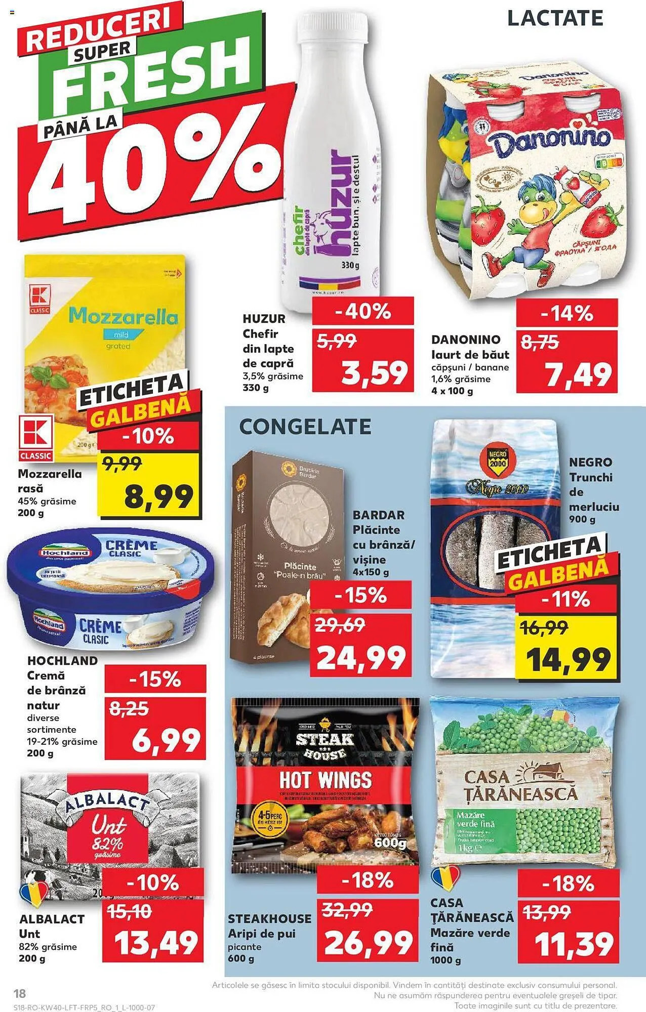 Catalog Kaufland catalog de la 4 octombrie până la 10 octombrie 2023 - Revista Pagina 18