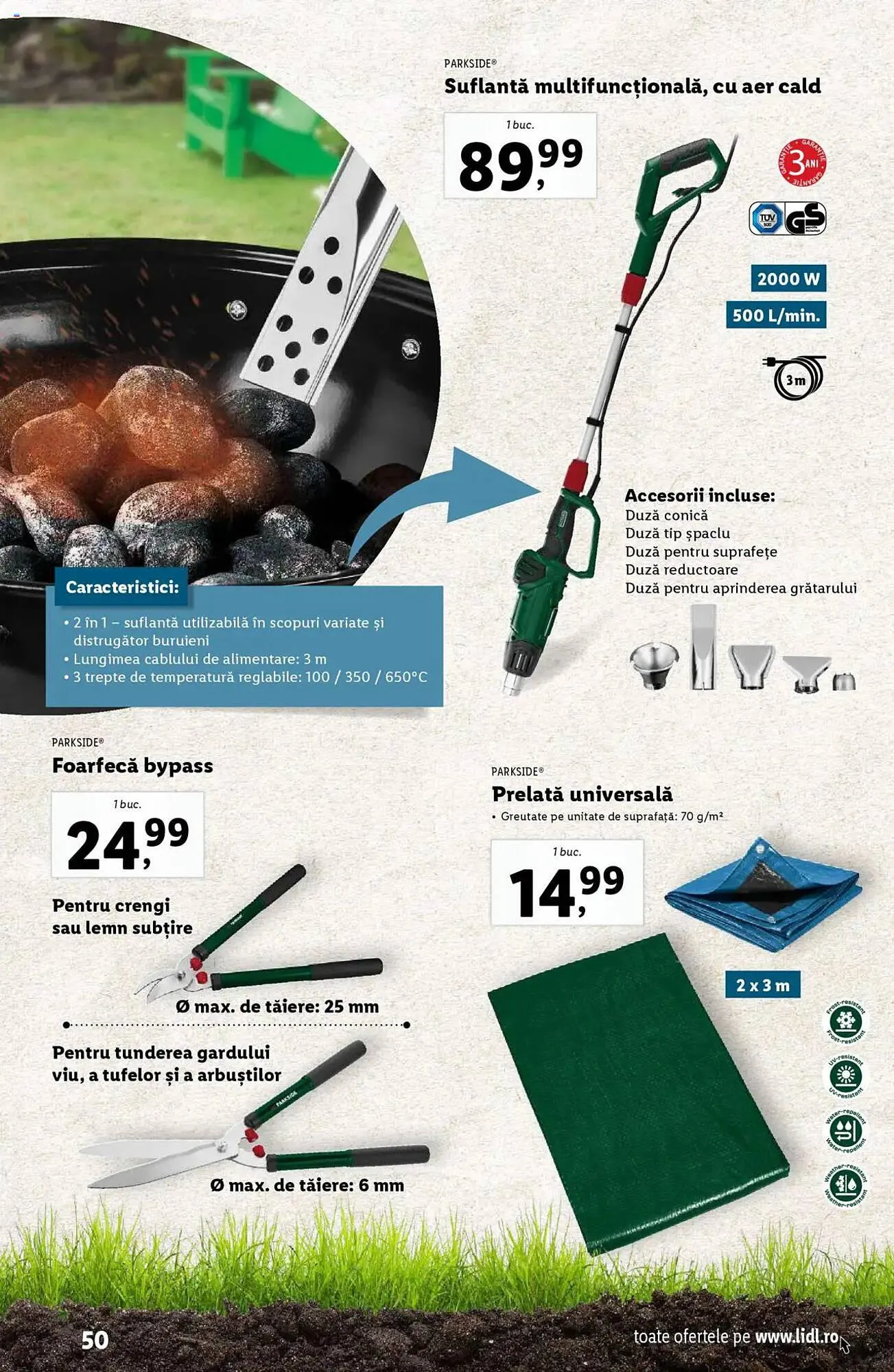 Catalog Catalog Lidl de la 24 februarie până la 13 aprilie 2025 - Revista Pagina 50