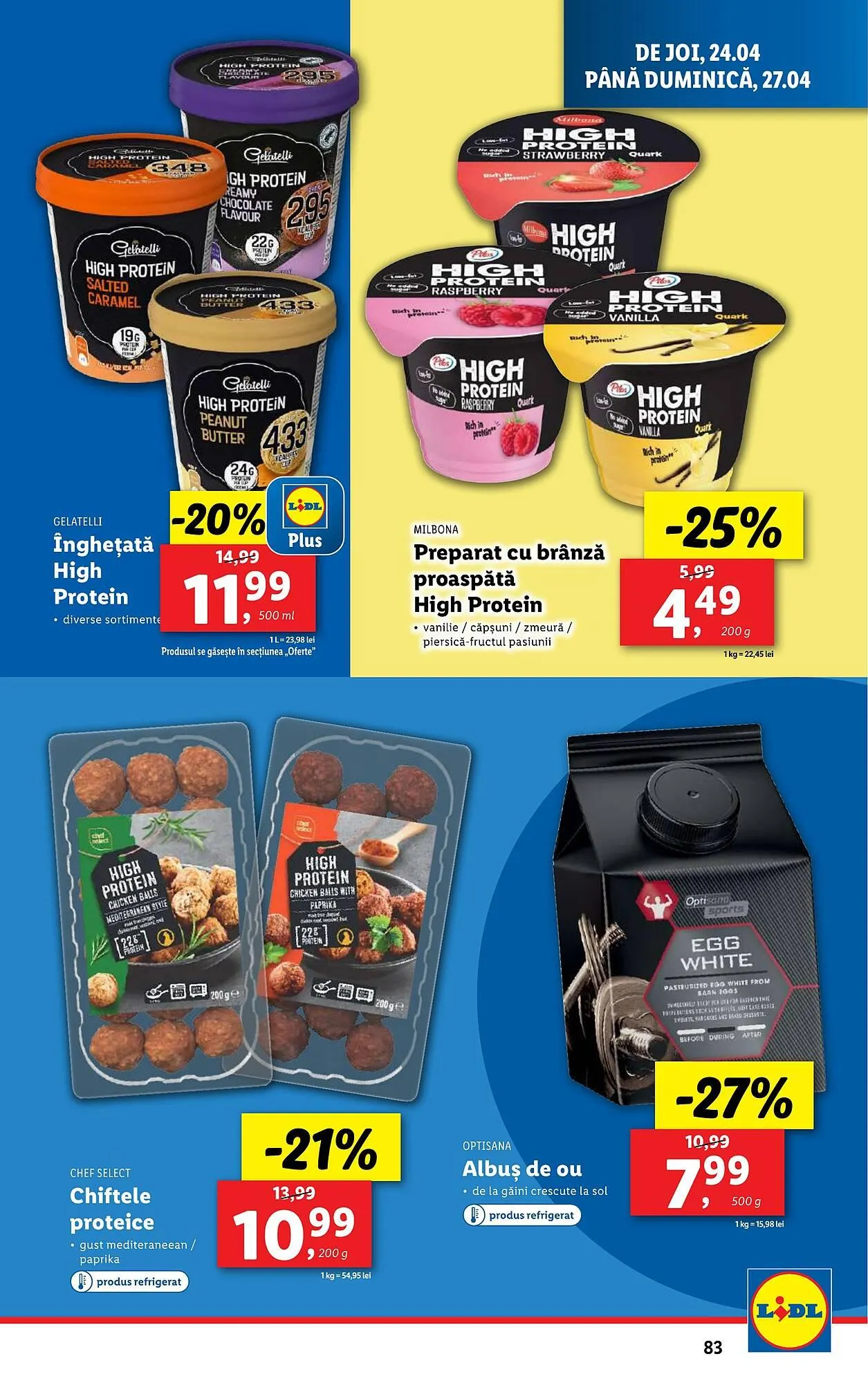 Catalog Catalog Lidl de la 22 aprilie până la 27 aprilie 2025 - Revista Pagina 83