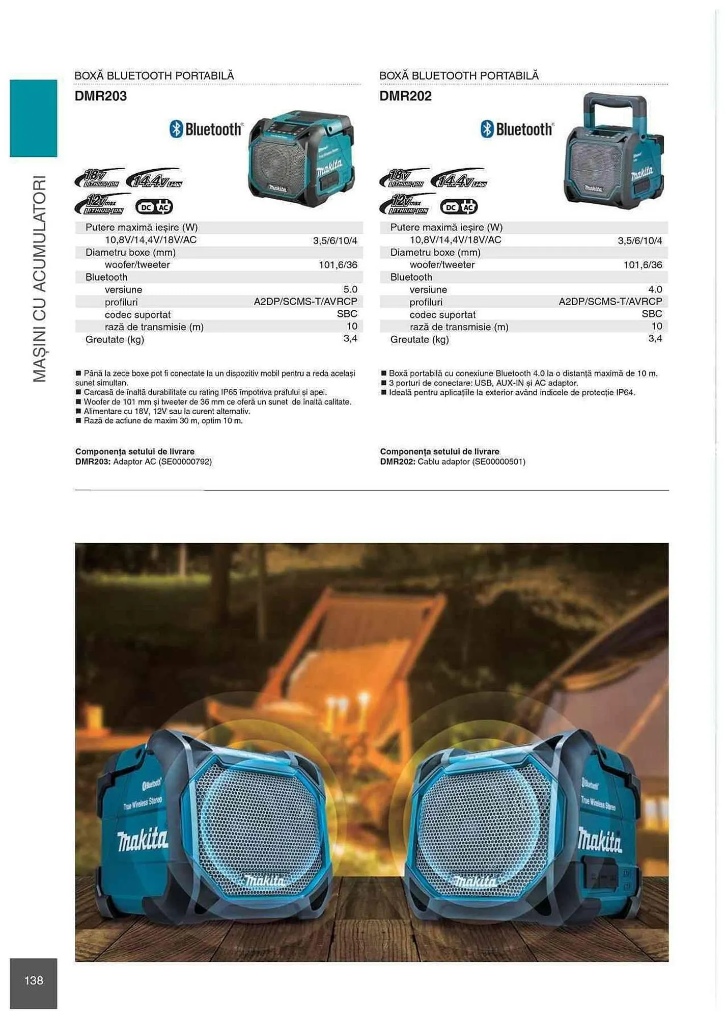 Catalog Makita catalog de la 1 ianuarie până la 31 decembrie 2023 - Revista Pagina 138