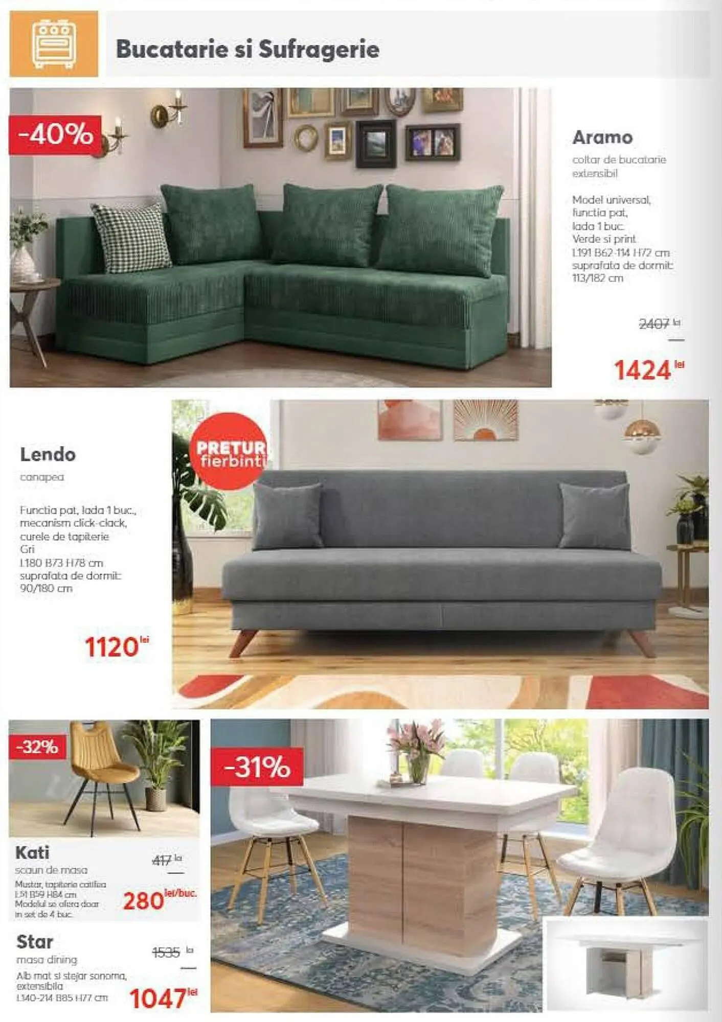 Catalog Catalog Mobila Videnov de la 3 februarie până la 28 februarie 2025 - Revista Pagina 10