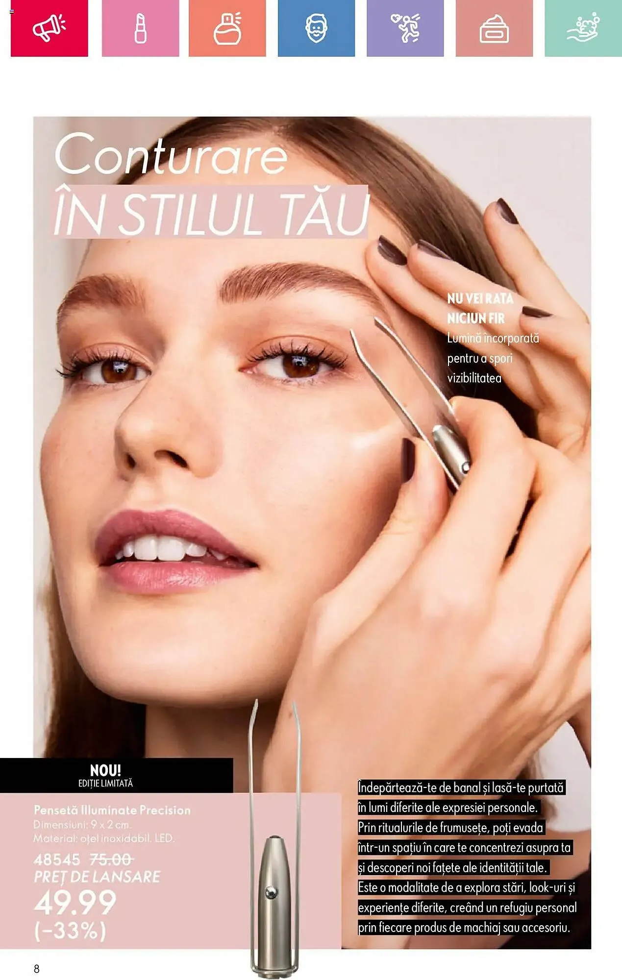 Catalog Catalog Oriflame de la 19 august până la 9 septembrie 2025 - Revista Pagina 8