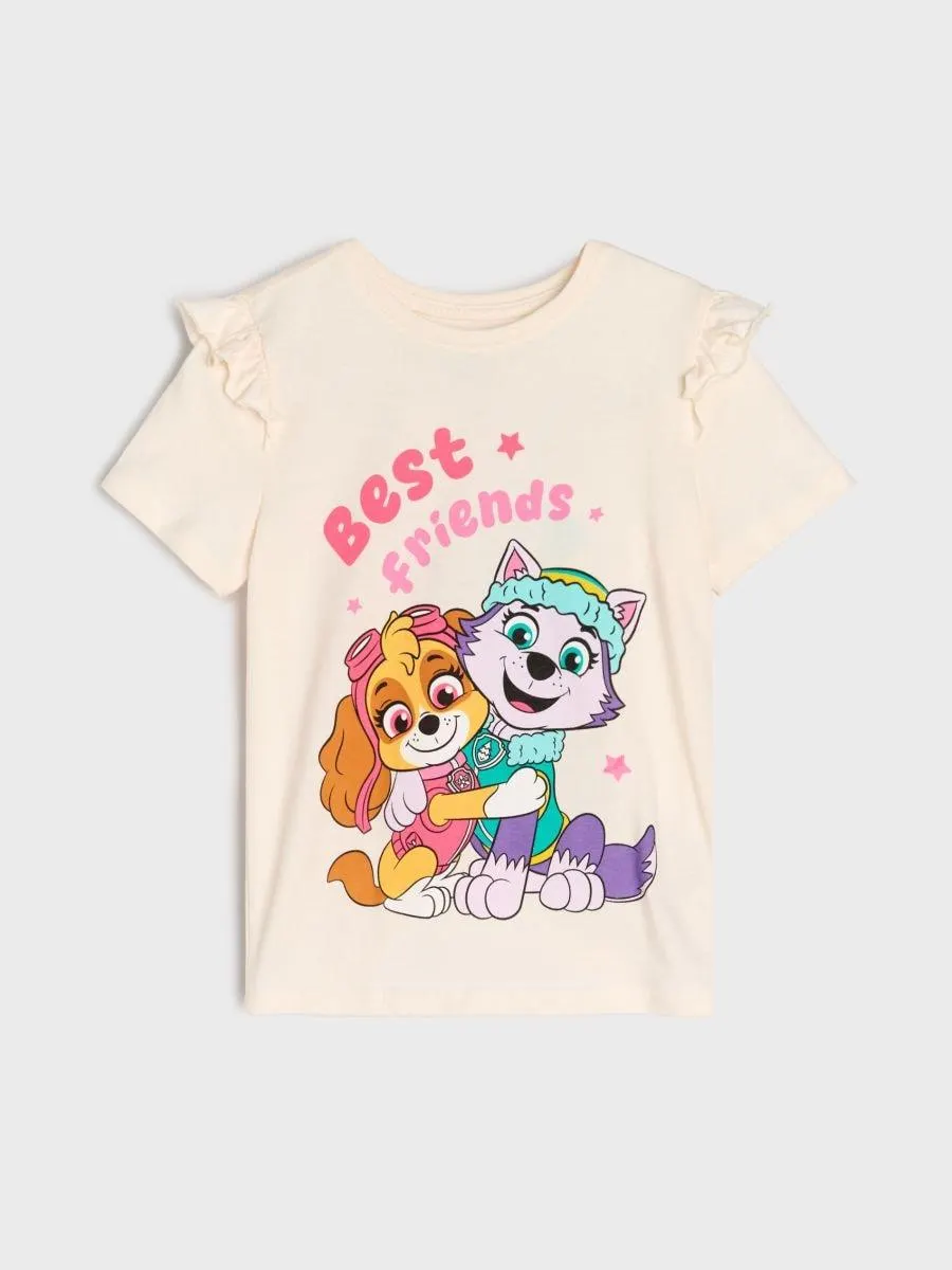 Tricou cu imprimeu PAW Patrol