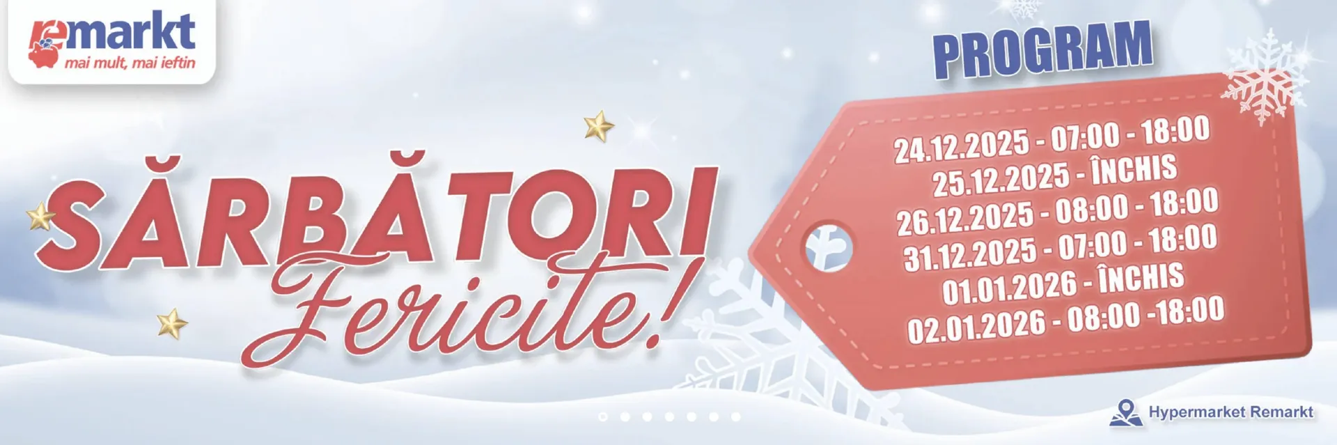 Catalog Catalog Remarkt de la 24 decembrie până la 2 ianuarie 2026 - Revista Pagina 1