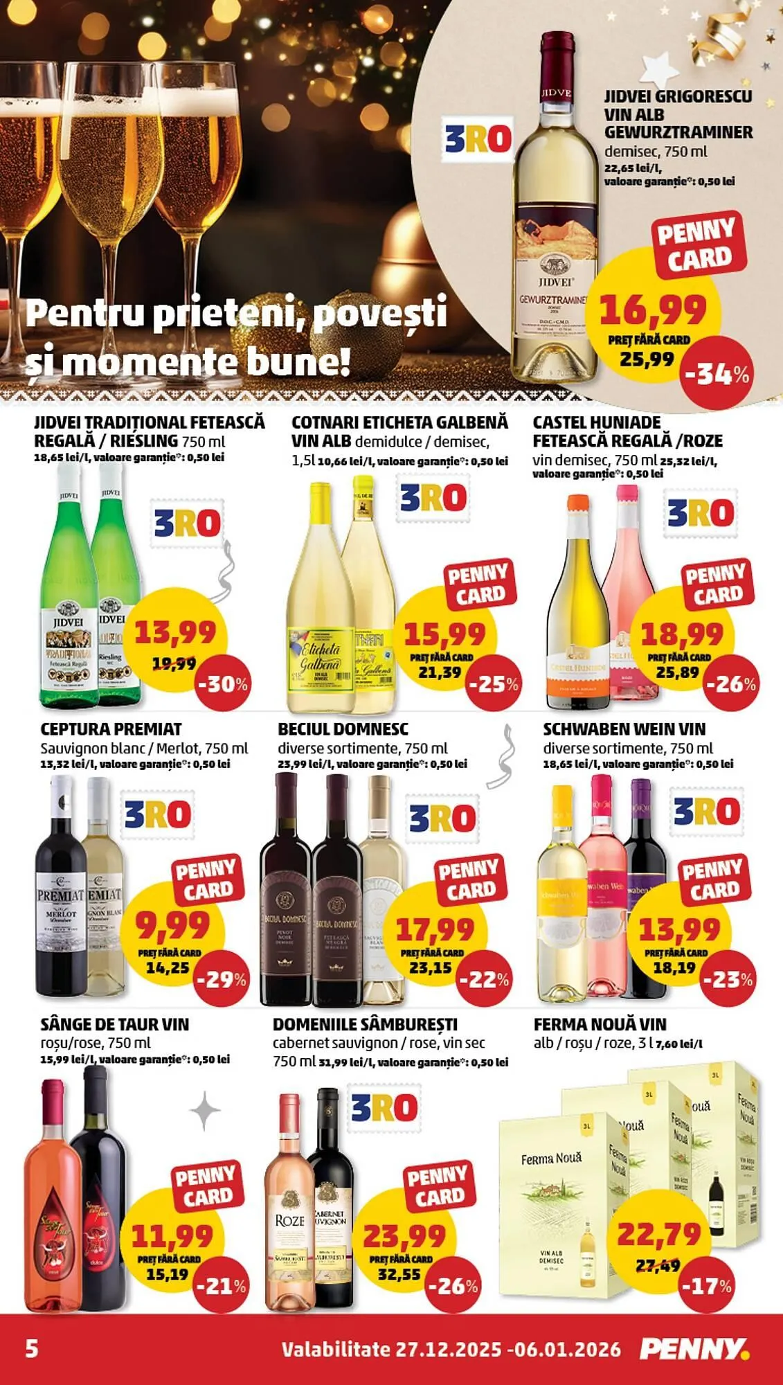 Catalog Catalog Penny de la 27 decembrie până la 6 ianuarie 2026 - Revista Pagina 5