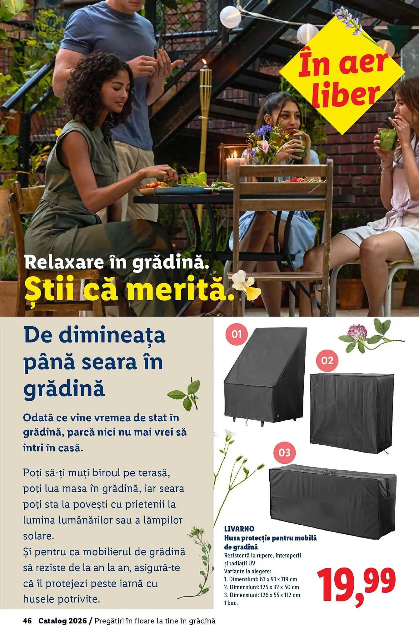 Catalog Catalog Lidl de la 18 februarie până la 5 aprilie 2026 - Revista Pagina 46