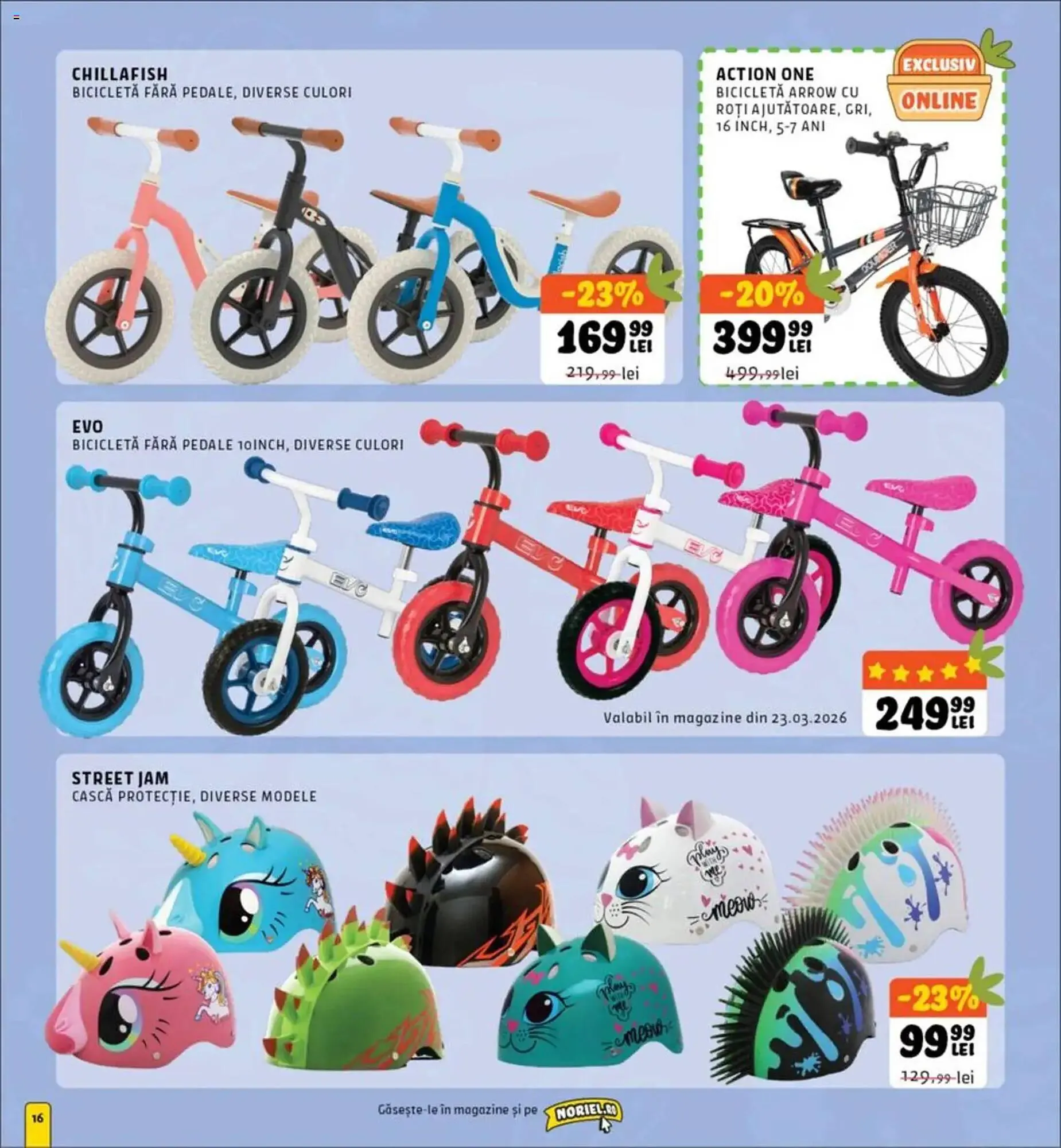 Catalog Magazine Noriel de la 15 martie până la 13 aprilie 2026 - Revista Pagina 16