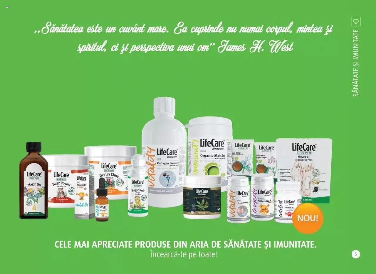 Catalog Catalog Life Care primavara-vara 2023 de la 1 martie până la 31 decembrie 2023 - Revista Pagina 7