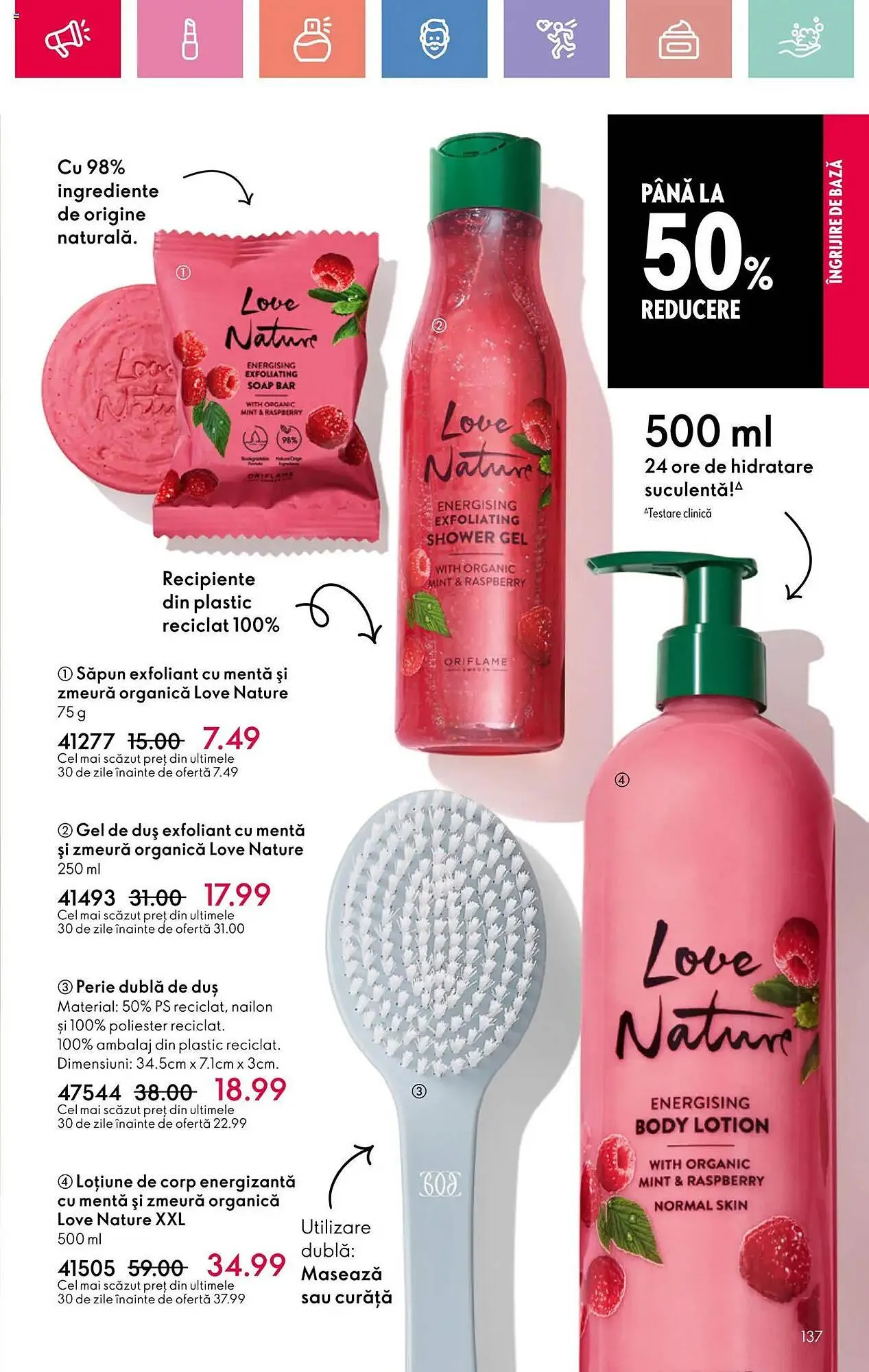 Catalog Catalog Oriflame de la 23 martie până la 12 aprilie 2025 - Revista Pagina 137