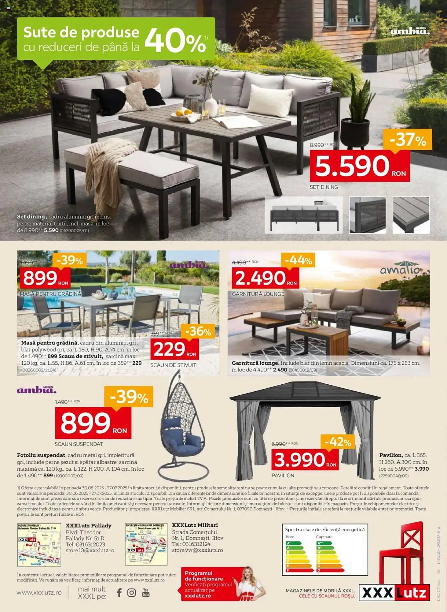 Catalog Catalog XXXLutz de la 29 iunie până la 27 iulie 2025 - Revista Pagina 16