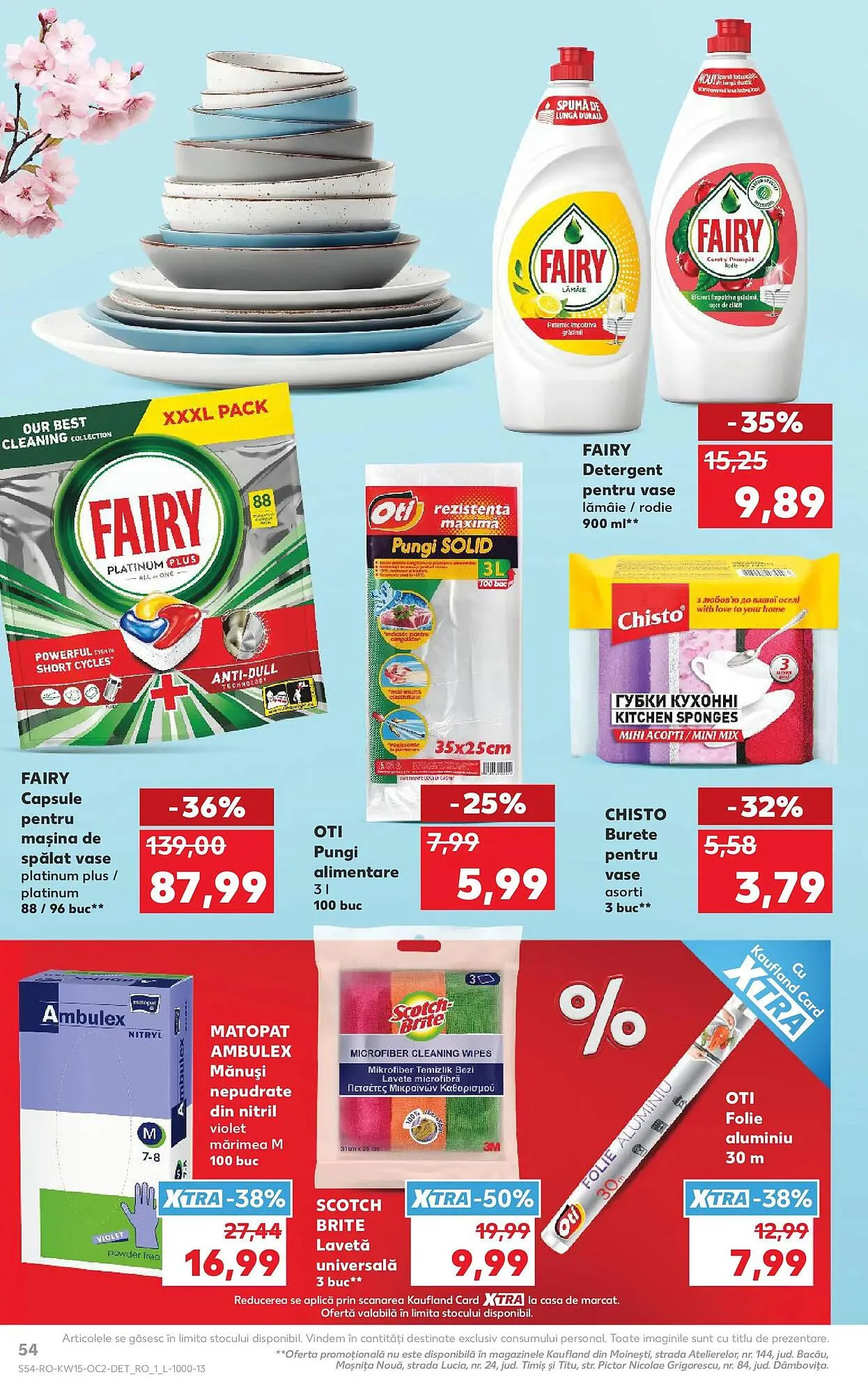 Catalog Catalog Kaufland de la 8 aprilie până la 14 aprilie 2026 - Revista Pagina 54