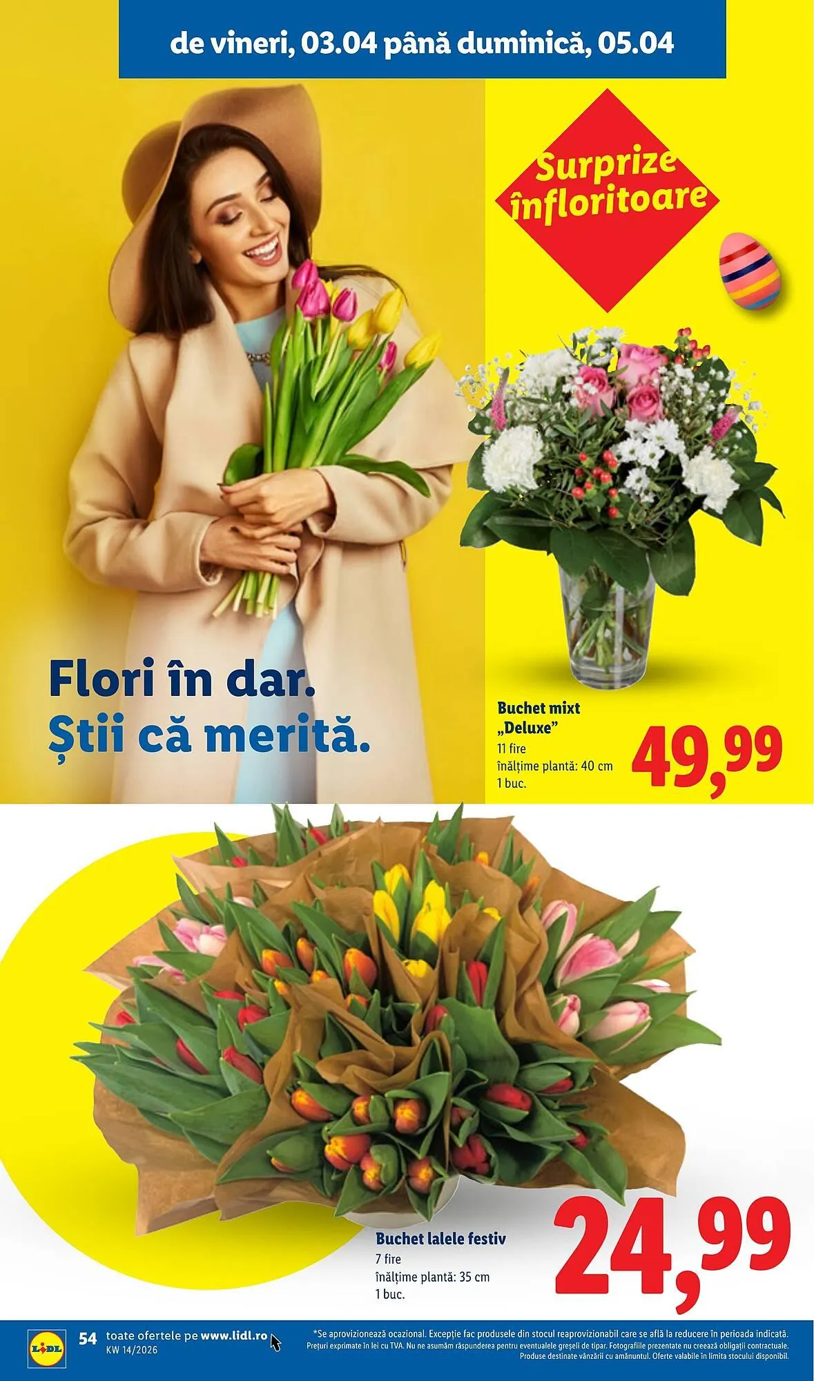 Catalog Catalog Lidl de la 30 martie până la 5 aprilie 2026 - Revista Pagina 54
