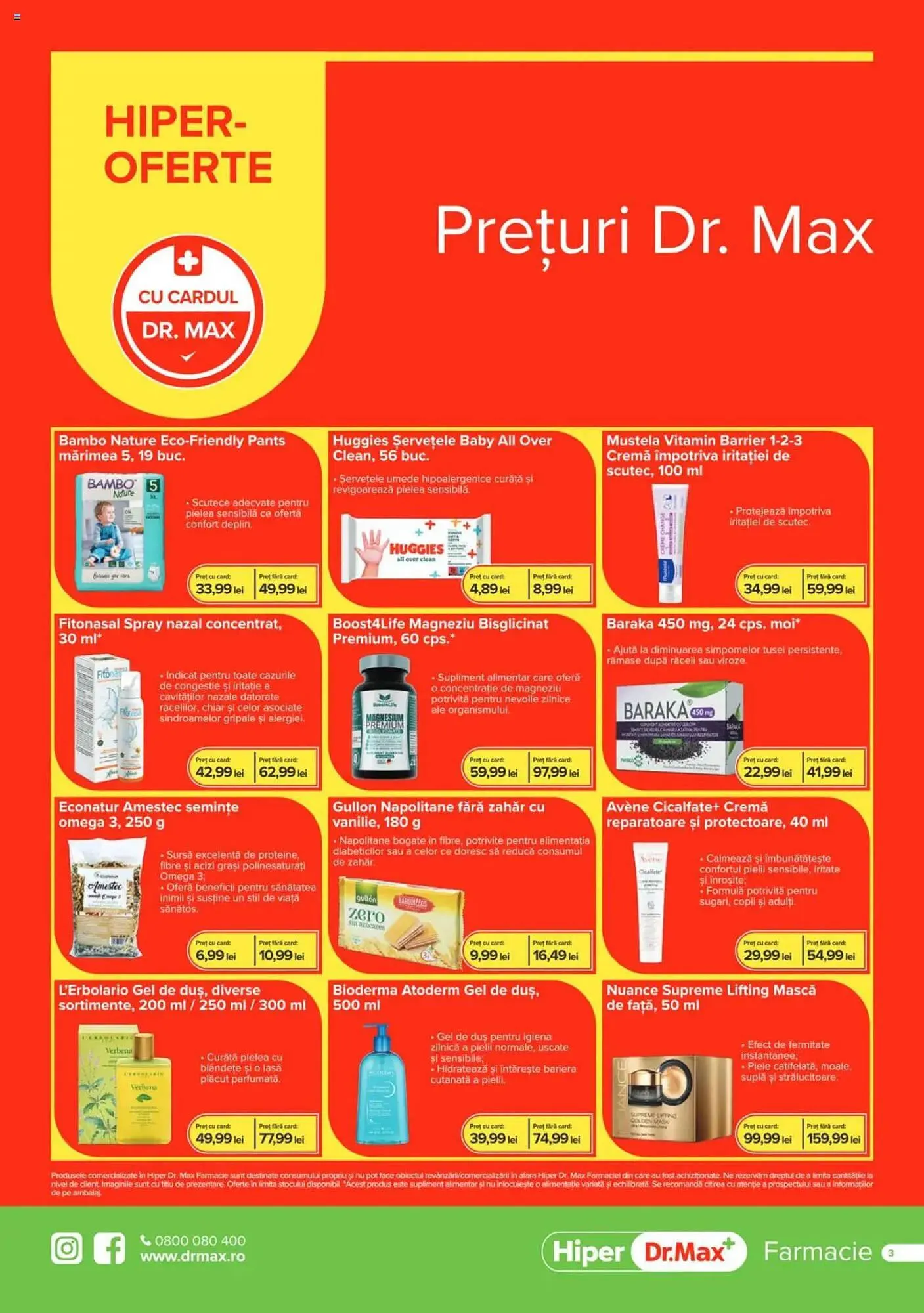 Catalog Catalog Dr.Max de la 1 ianuarie până la 31 ianuarie 2025 - Revista Pagina 3