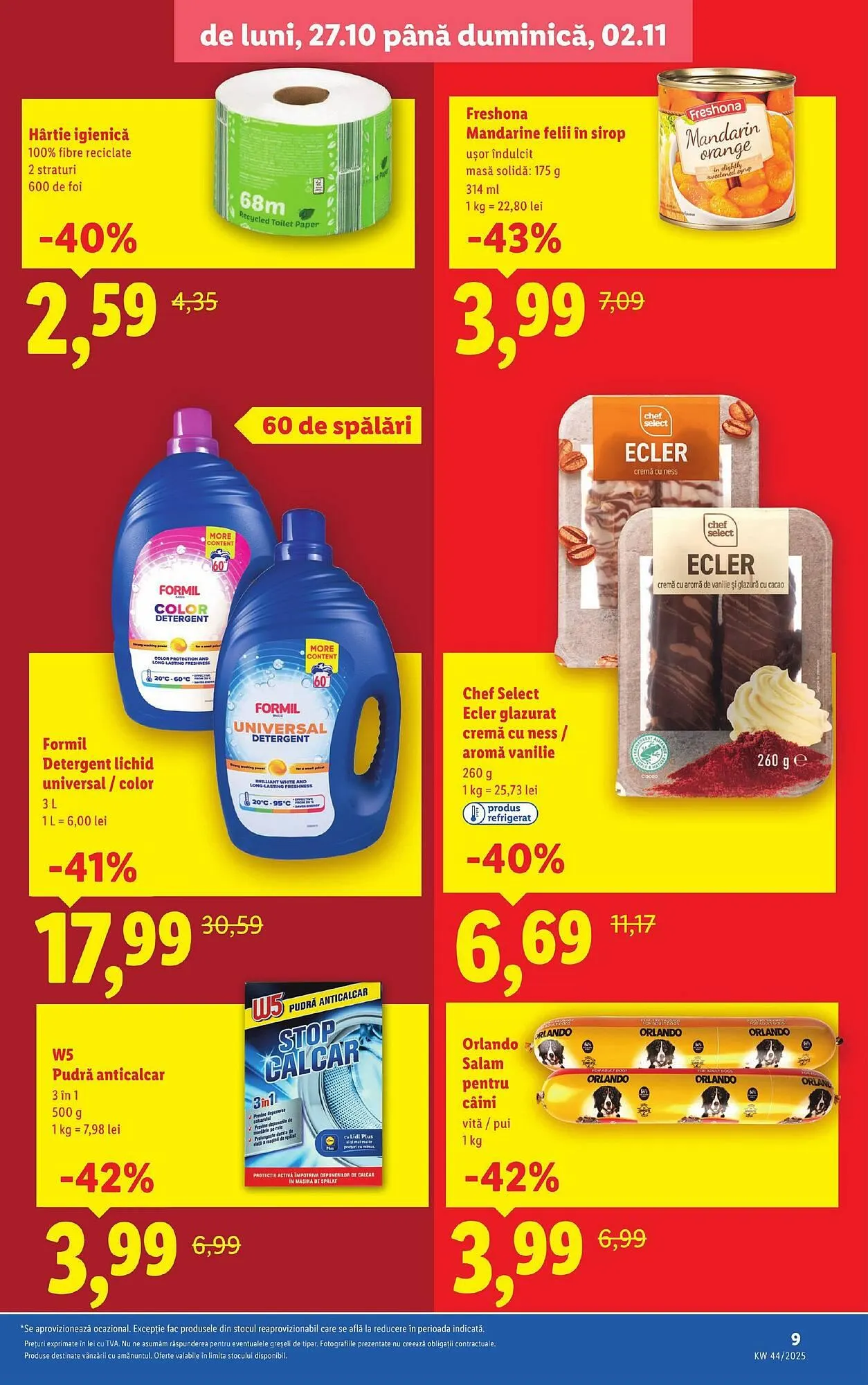 Catalog Catalog Lidl de la 27 octombrie până la 2 noiembrie 2025 - Revista Pagina 9