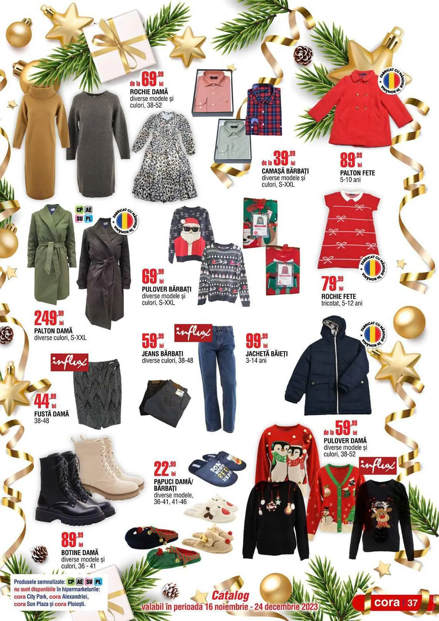 Catalog Cora catalog de la 16 noiembrie până la 24 decembrie 2023 - Revista Pagina 37