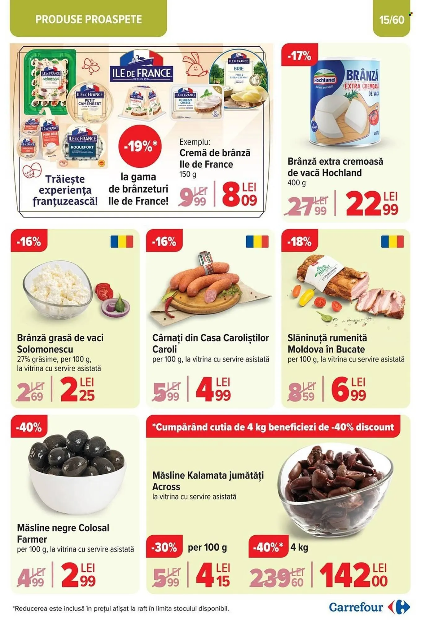 Catalog Catalog Carrefour de la 14 aprilie până la 22 aprilie 2025 - Revista Pagina 15