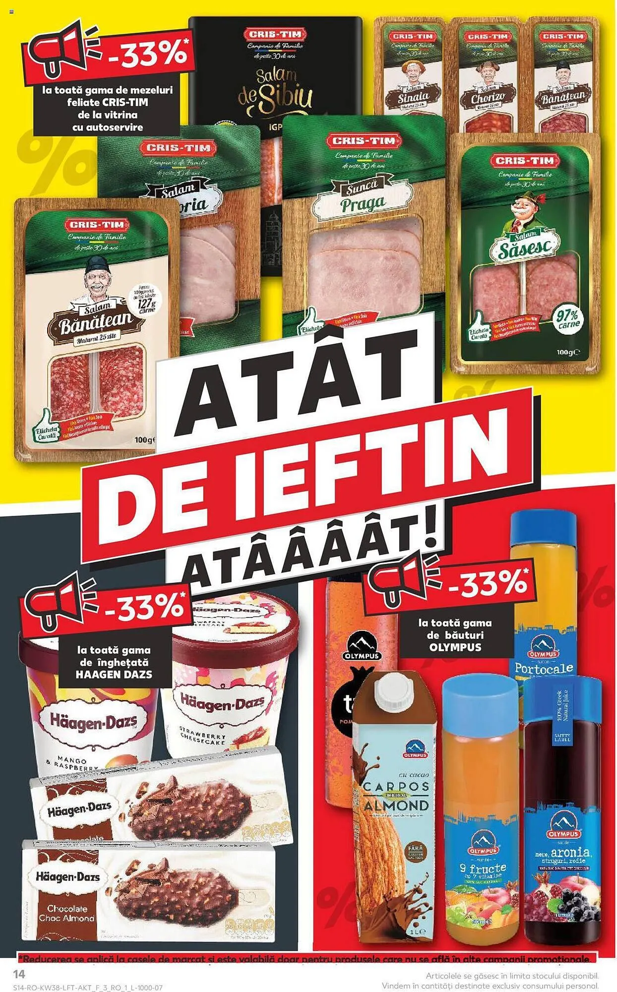 Catalog Kaufland catalog de la 20 septembrie până la 26 septembrie 2023 - Revista Pagina 14