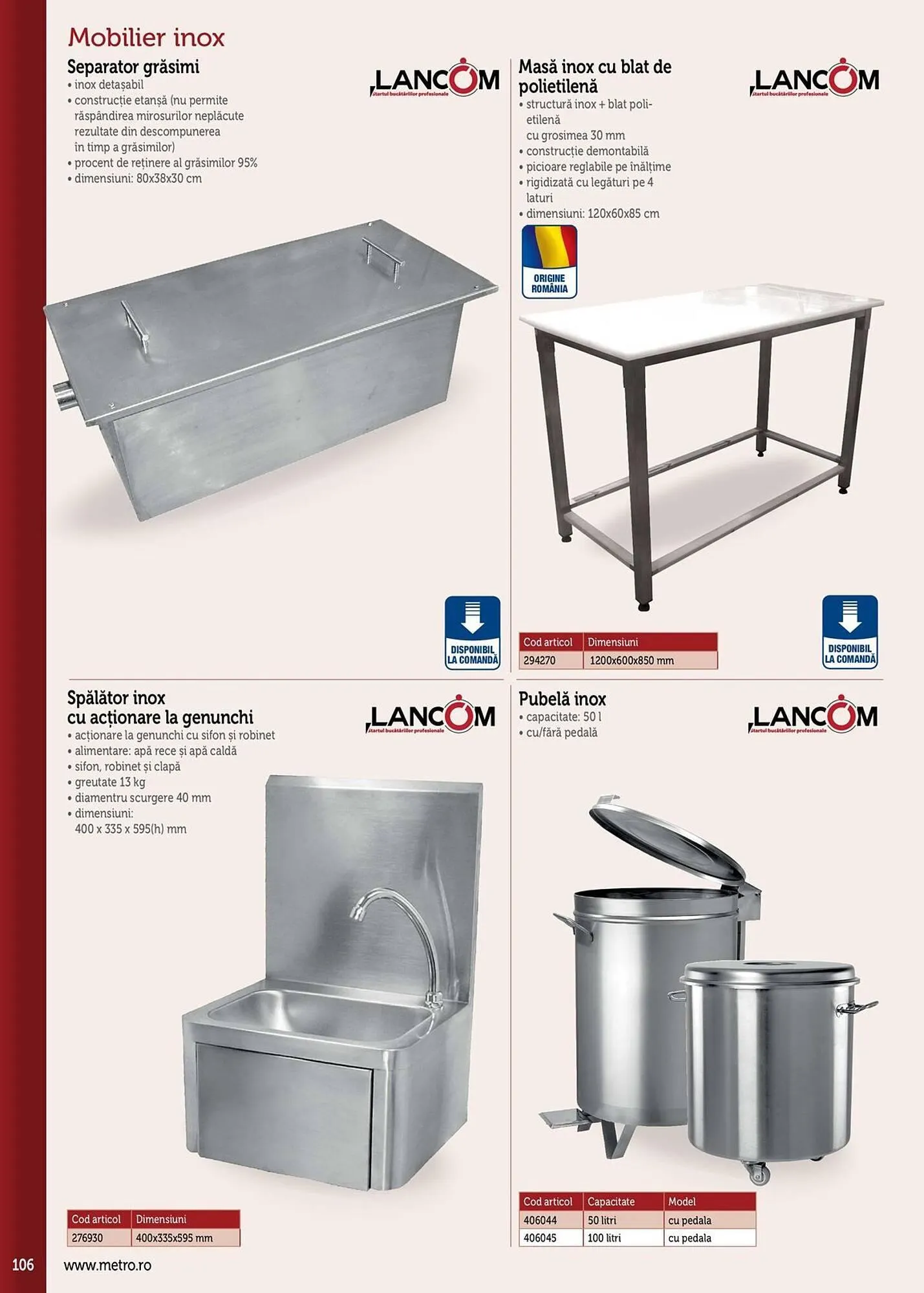 Catalog Сatalog Metro de la 15 ianuarie până la 31 decembrie 2024 - Revista Pagina 106