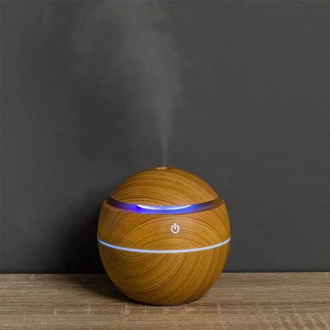 Difuzor Odorizant Camera Electric Sfera cu LED Colorat 5V 130ml