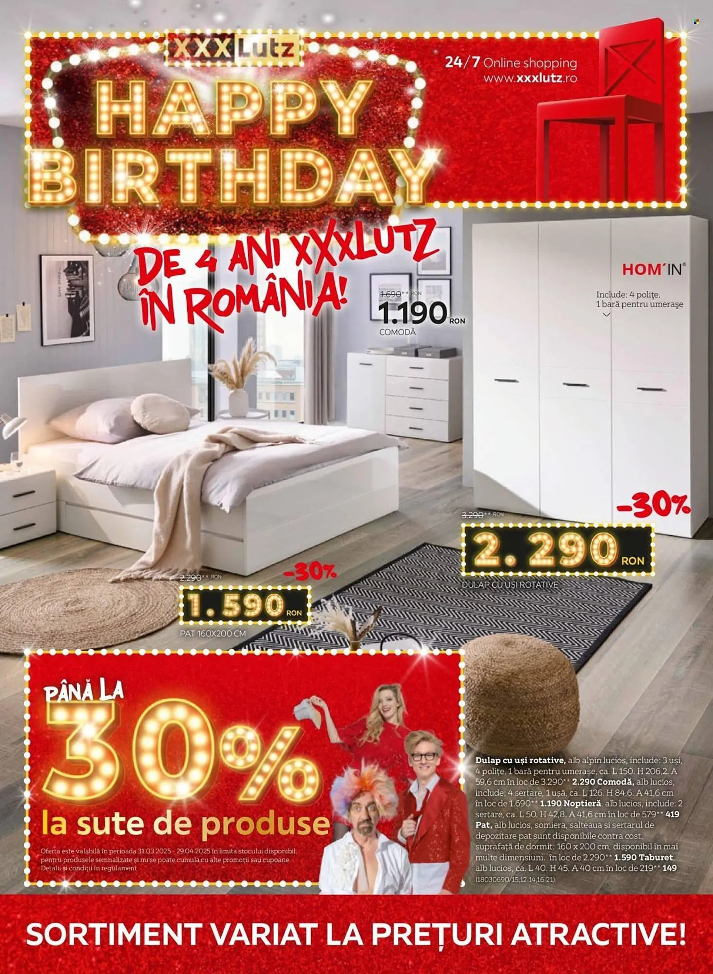 Catalog Catalog XXXLutz de la 14 aprilie până la 4 mai 2025 - Revista Pagina 1