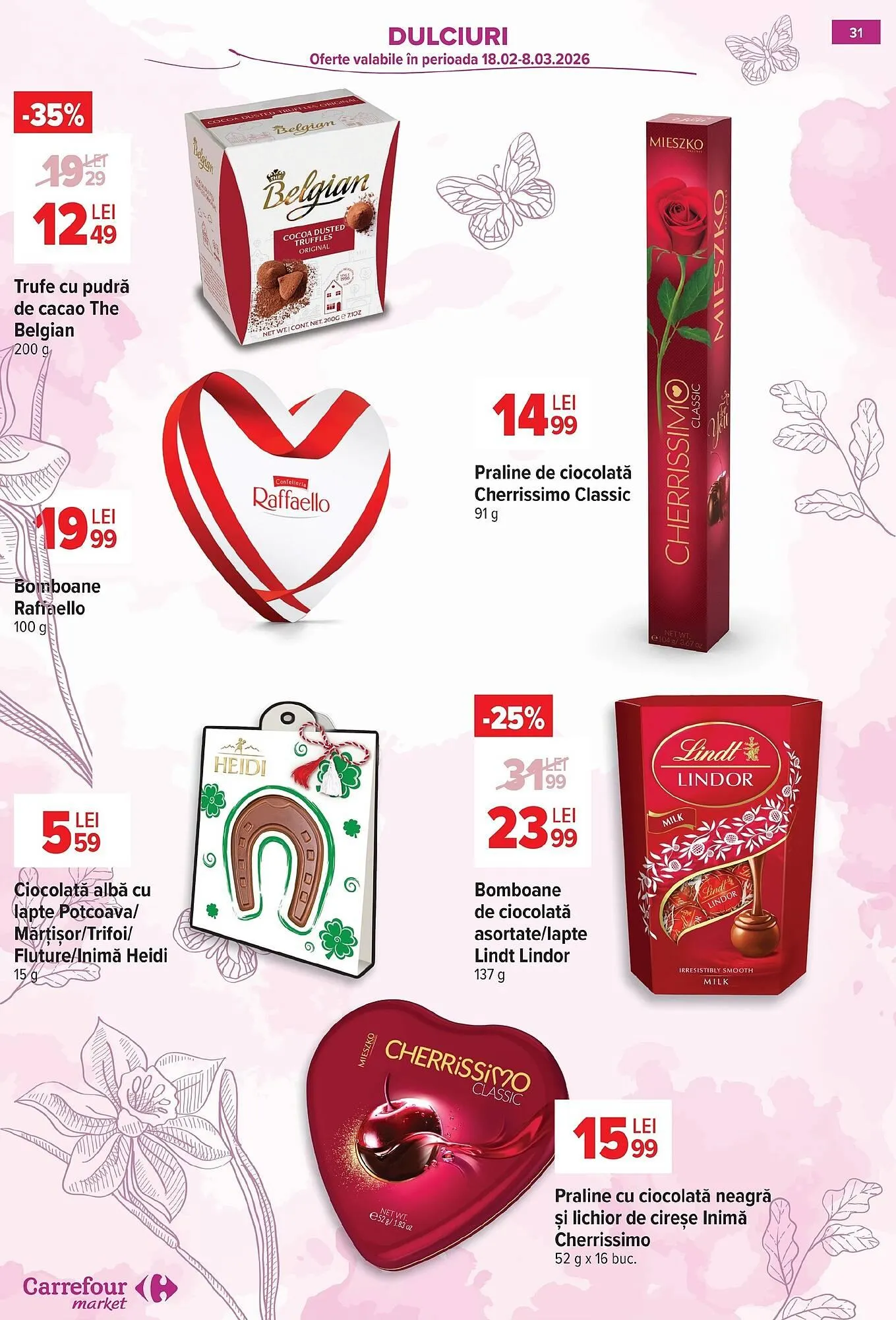 Catalog Catalog Carrefour Market de la 25 februarie până la 8 martie 2026 - Revista Pagina 33