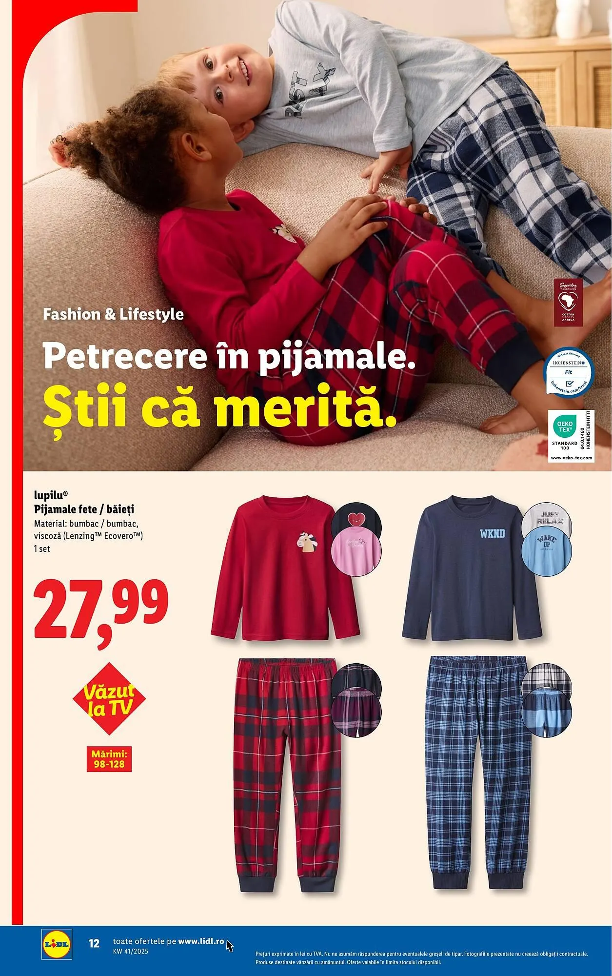 Catalog Catalog Lidl de la 6 octombrie până la 12 octombrie 2025 - Revista Pagina 12