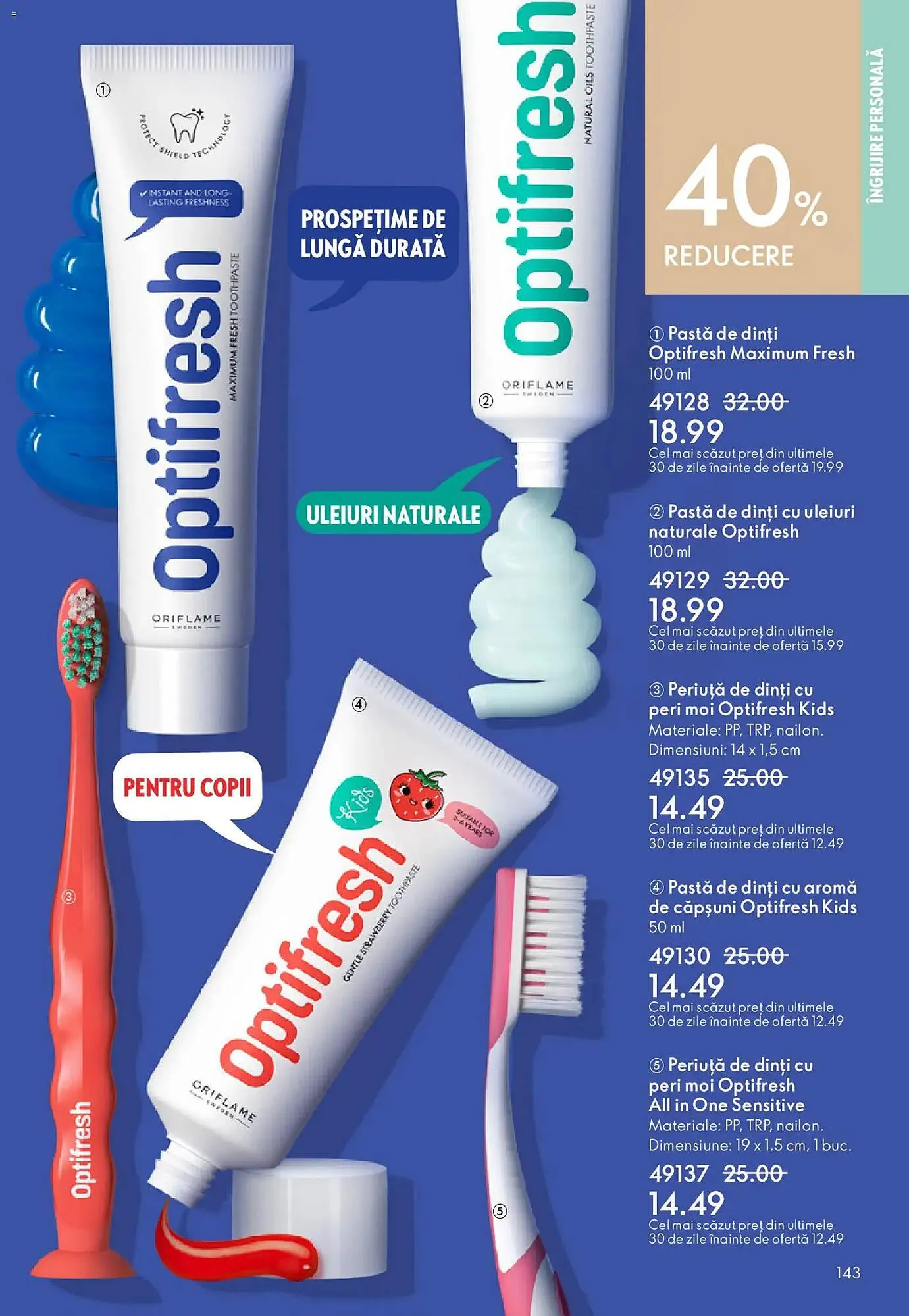 Catalog Catalog Oriflame de la 26 mai până la 16 iunie 2026 - Revista Pagina 143