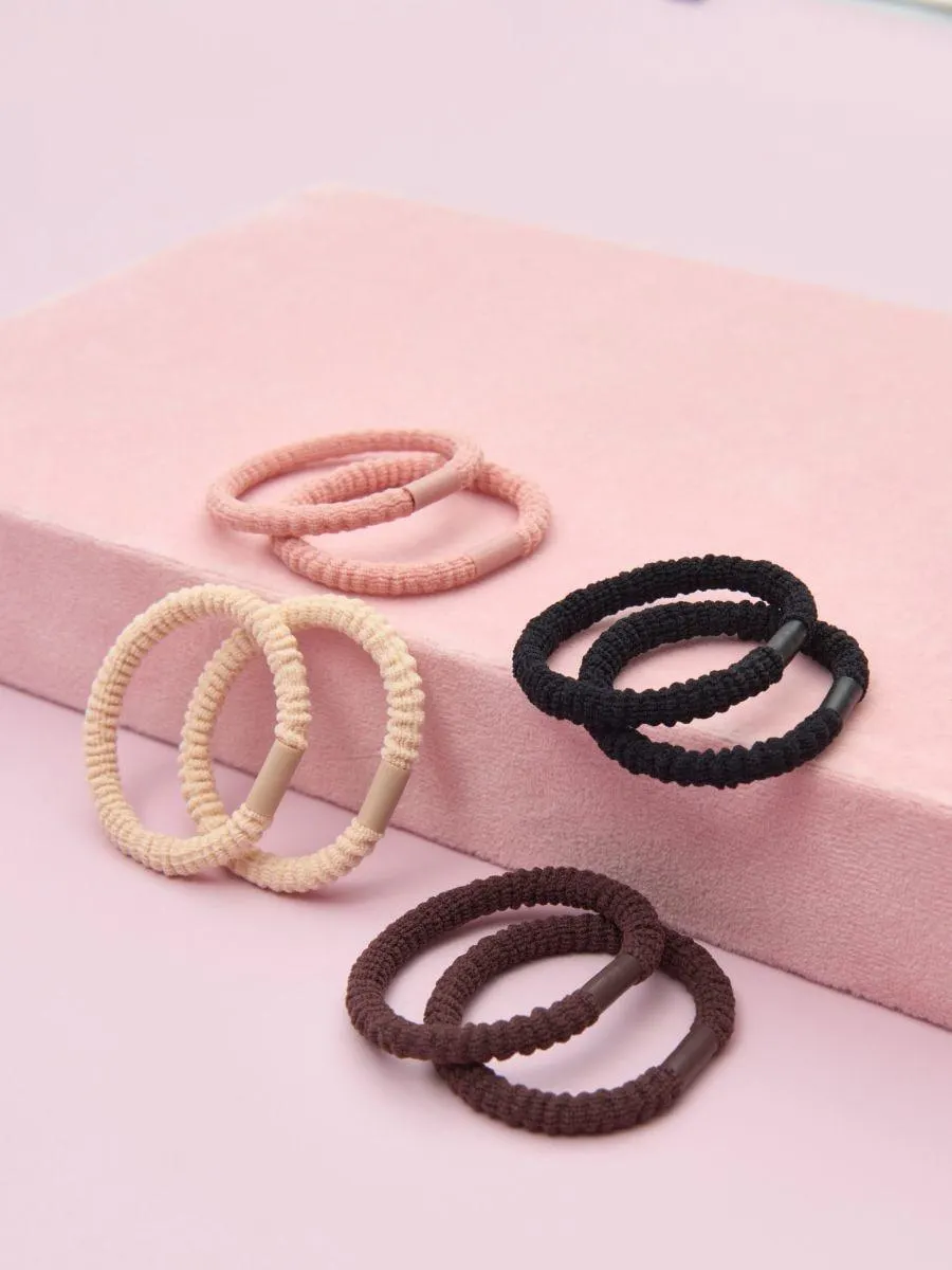 Set de 8 elastice de păr