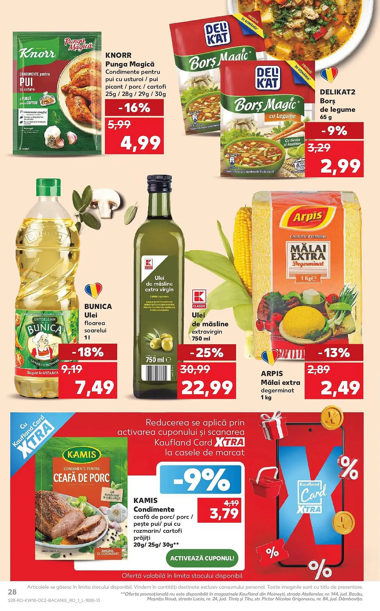 Catalog Catalog Kaufland de la 29 aprilie până la 5 mai 2026 - Revista Pagina 28