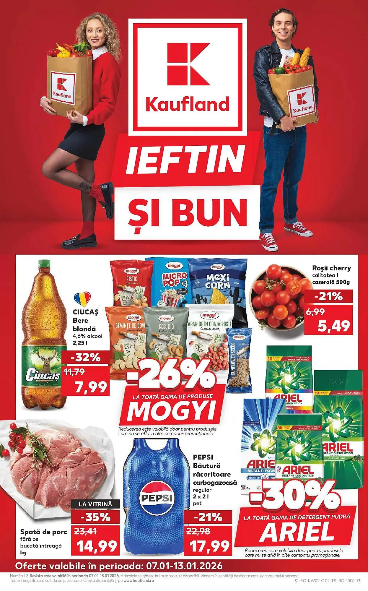 Catalog Catalog Kaufland de la 7 ianuarie până la 13 ianuarie 2026 - Revista Pagina 1
