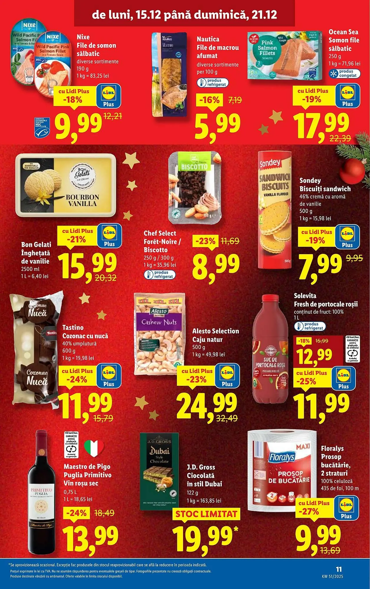 Catalog Catalog Lidl de la 15 decembrie până la 21 decembrie 2025 - Revista Pagina 11