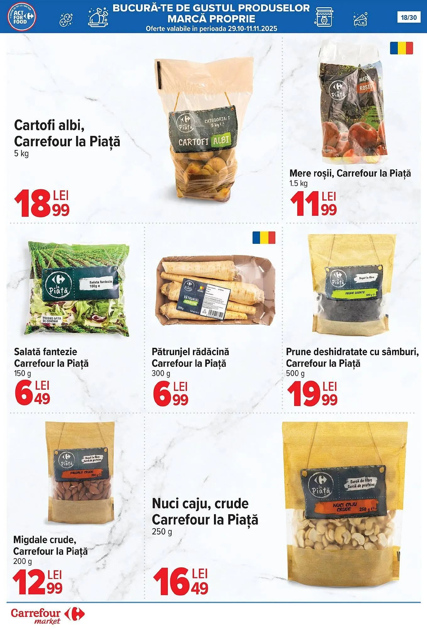 Catalog Catalog Carrefour Market de la 5 noiembrie până la 11 noiembrie 2025 - Revista Pagina 18