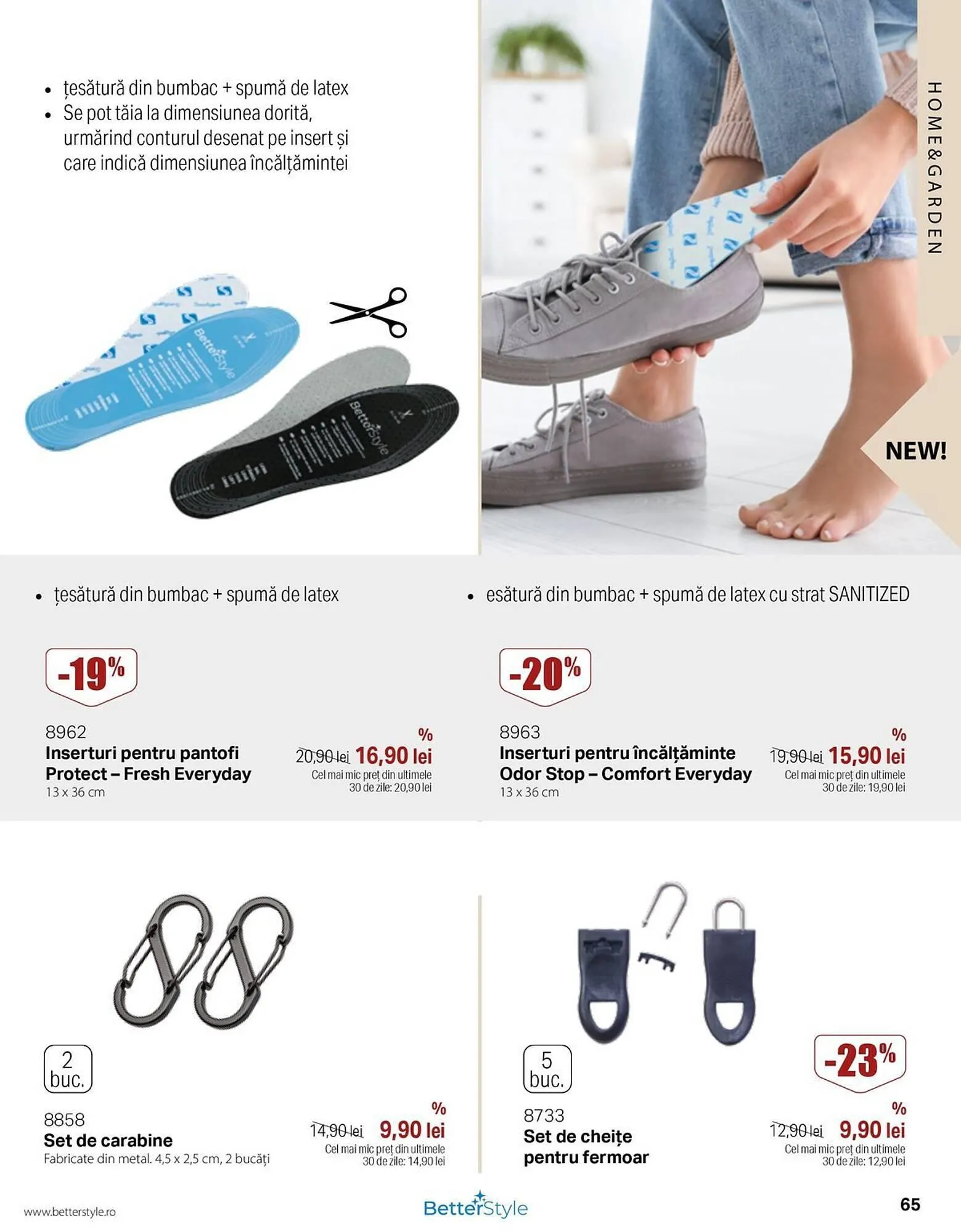 Catalog Catalog BetterStyle de la 3 februarie până la 28 februarie 2025 - Revista Pagina 65