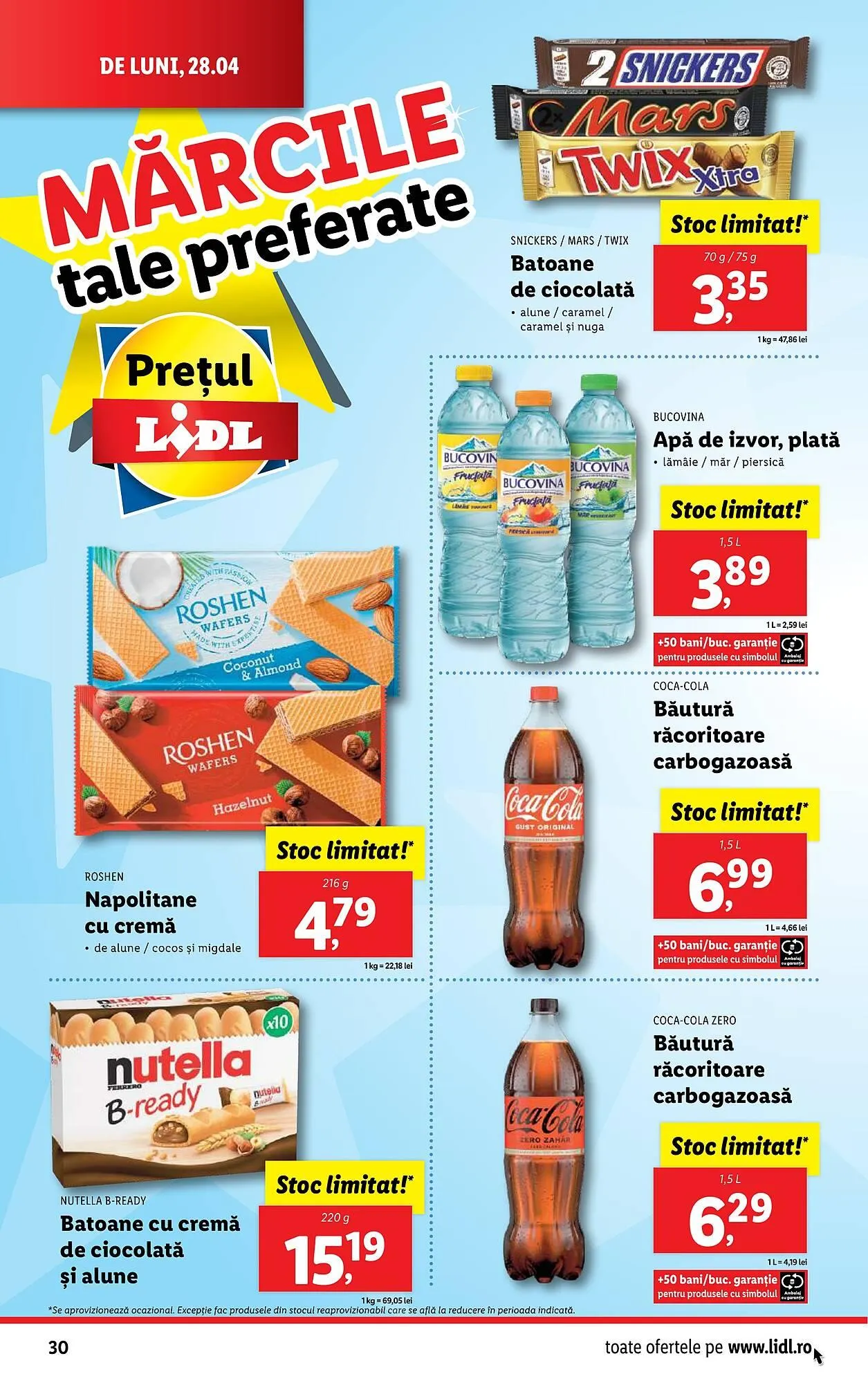 Catalog Catalog Lidl de la 22 aprilie până la 27 aprilie 2025 - Revista Pagina 30