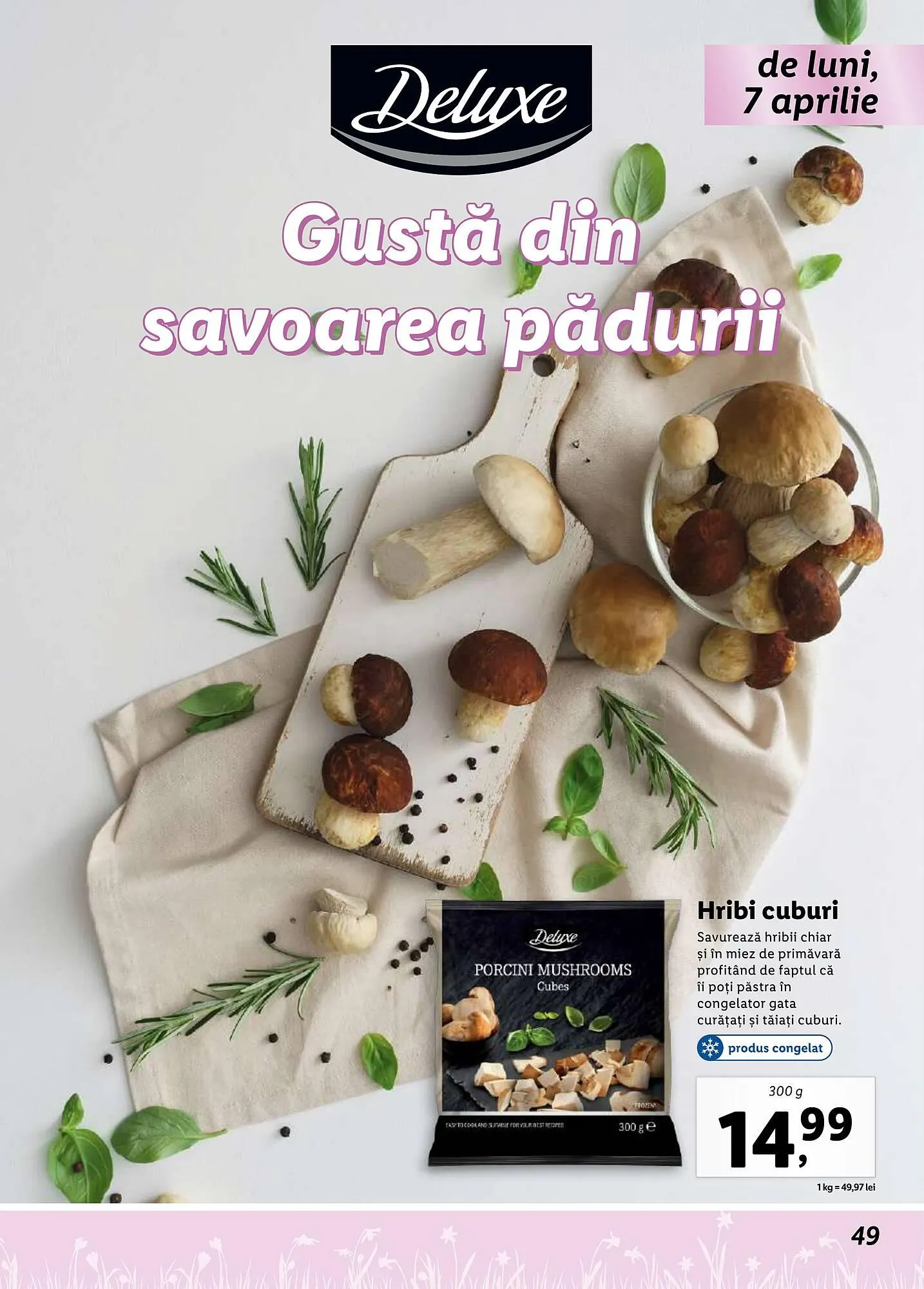 Catalog Catalog Lidl de la 24 martie până la 20 aprilie 2025 - Revista Pagina 49