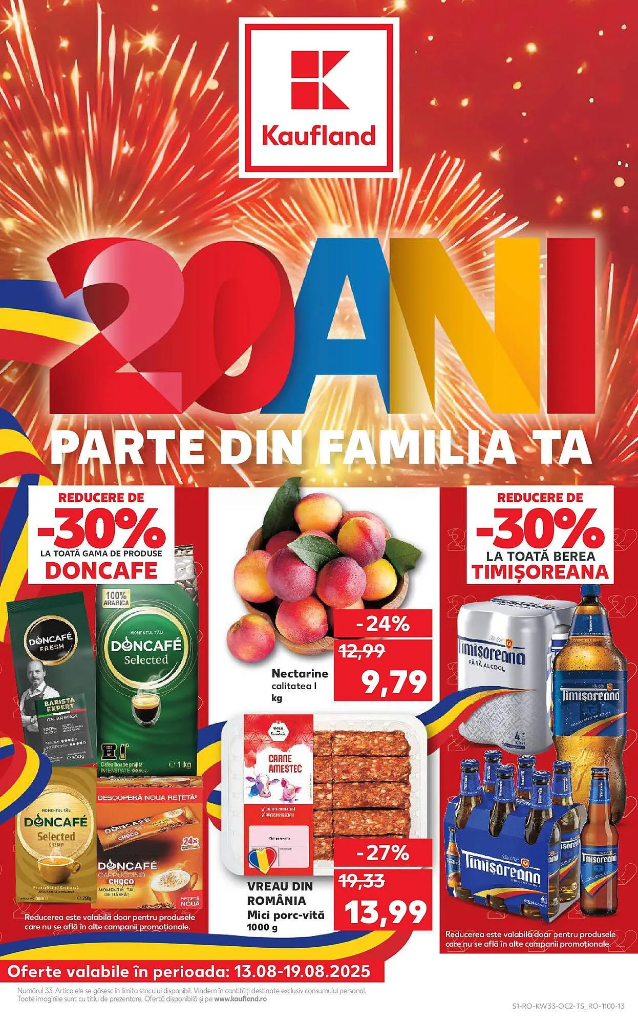 Catalog Catalog Kaufland de la 13 august până la 19 august 2025 - Revista Pagina 1