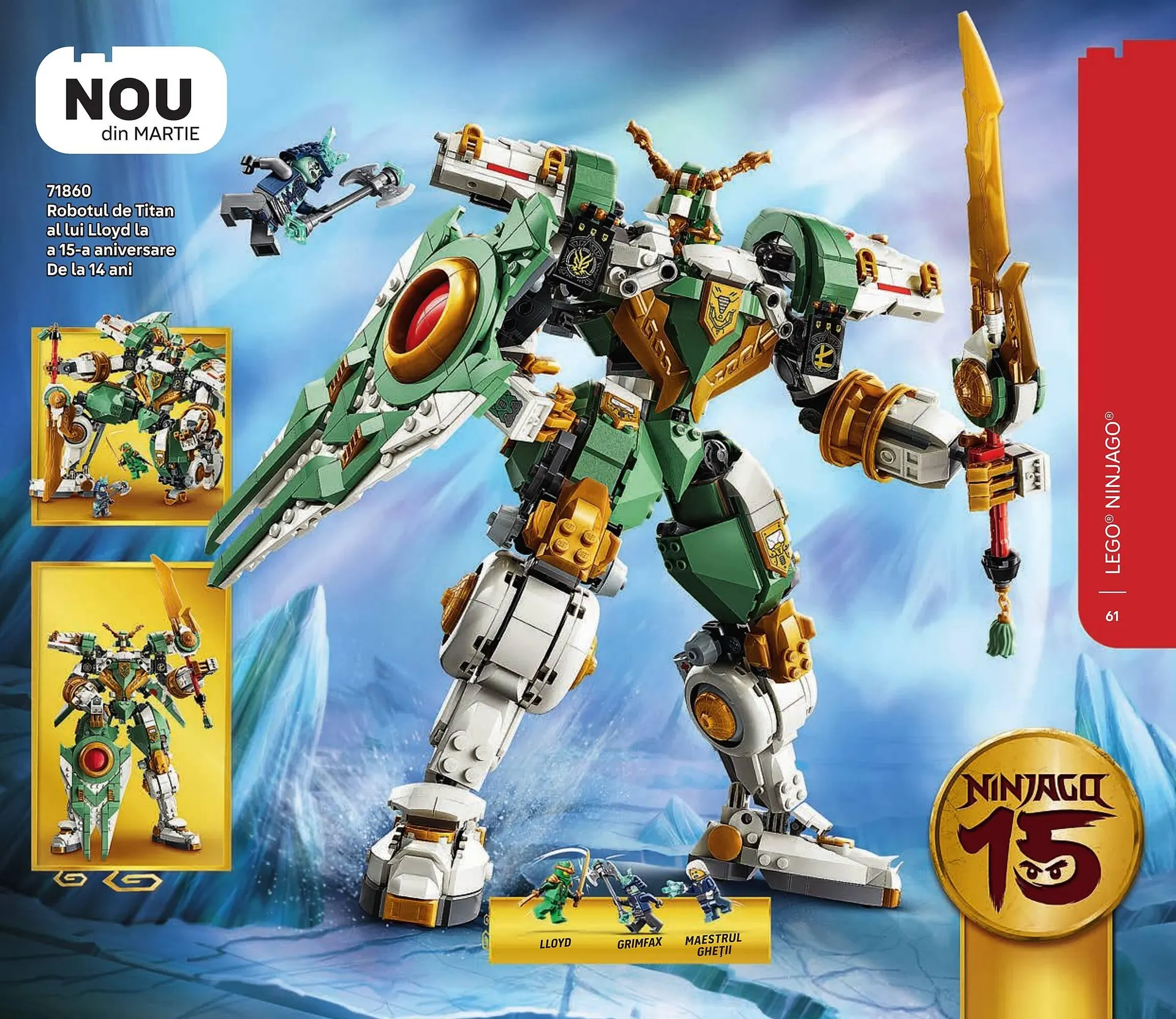 Catalog Catalog Lego de la 1 ianuarie până la 30 iunie 2026 - Revista Pagina 61