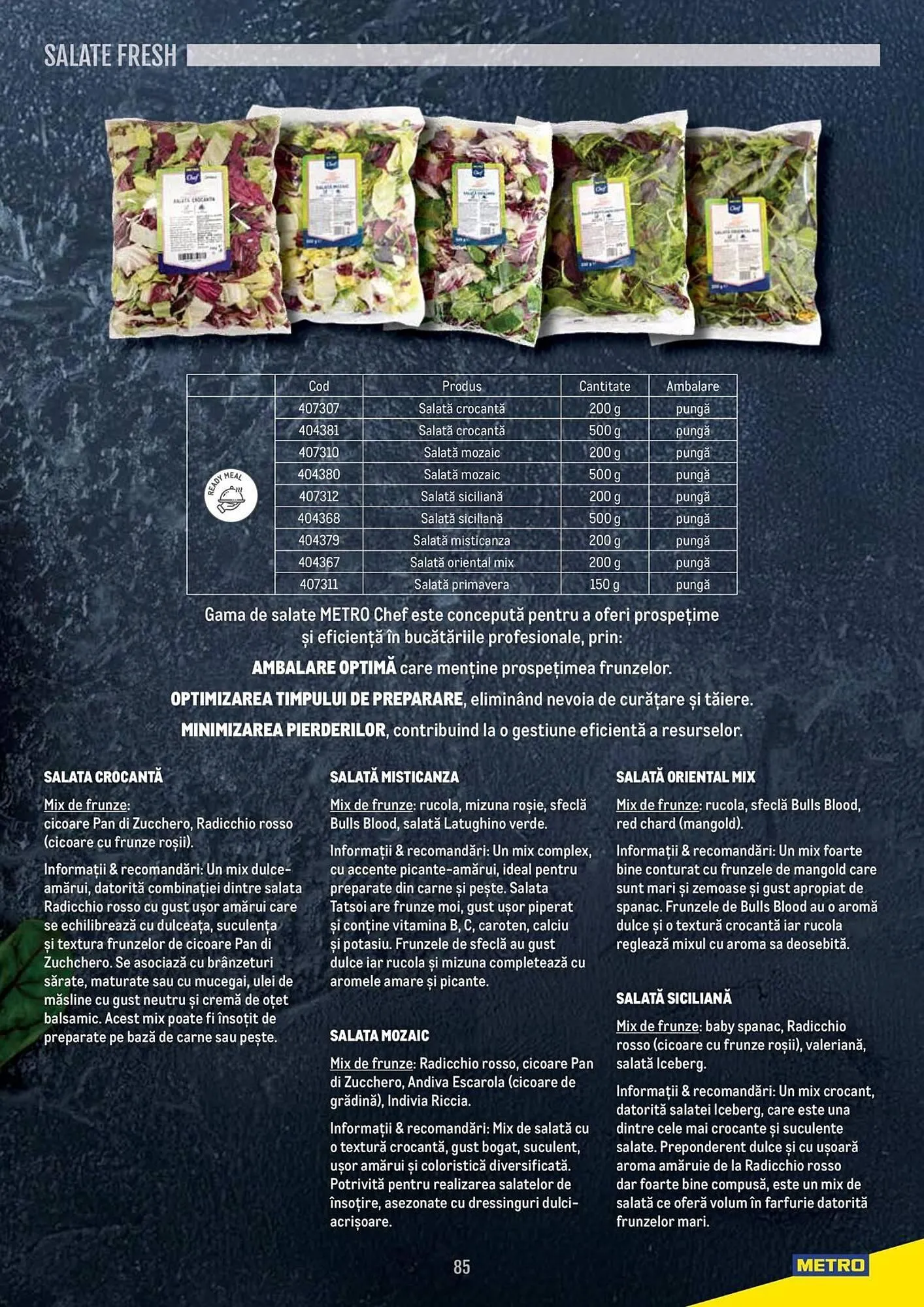 Catalog Catalog Metro de la 9 aprilie până la 31 decembrie 2025 - Revista Pagina 85