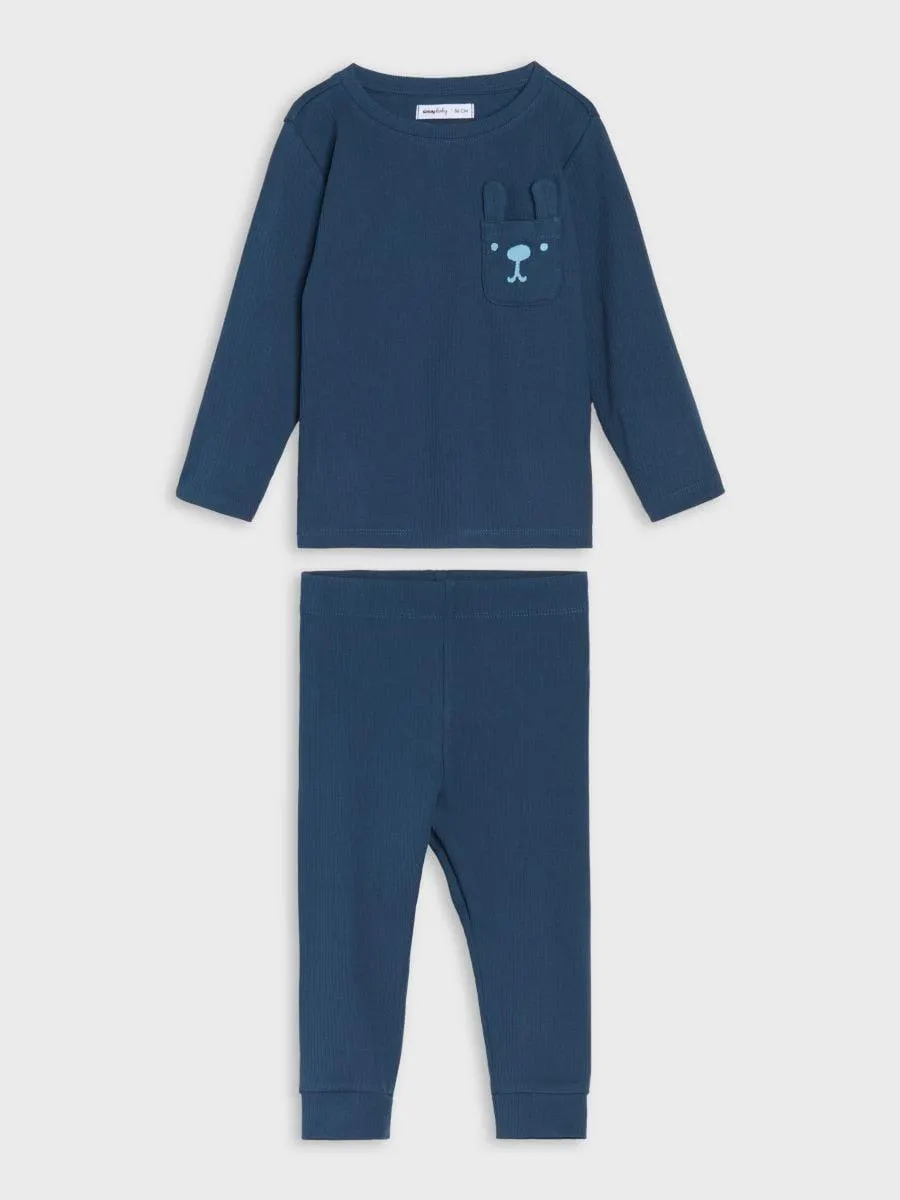 Set din tricotaj reiat