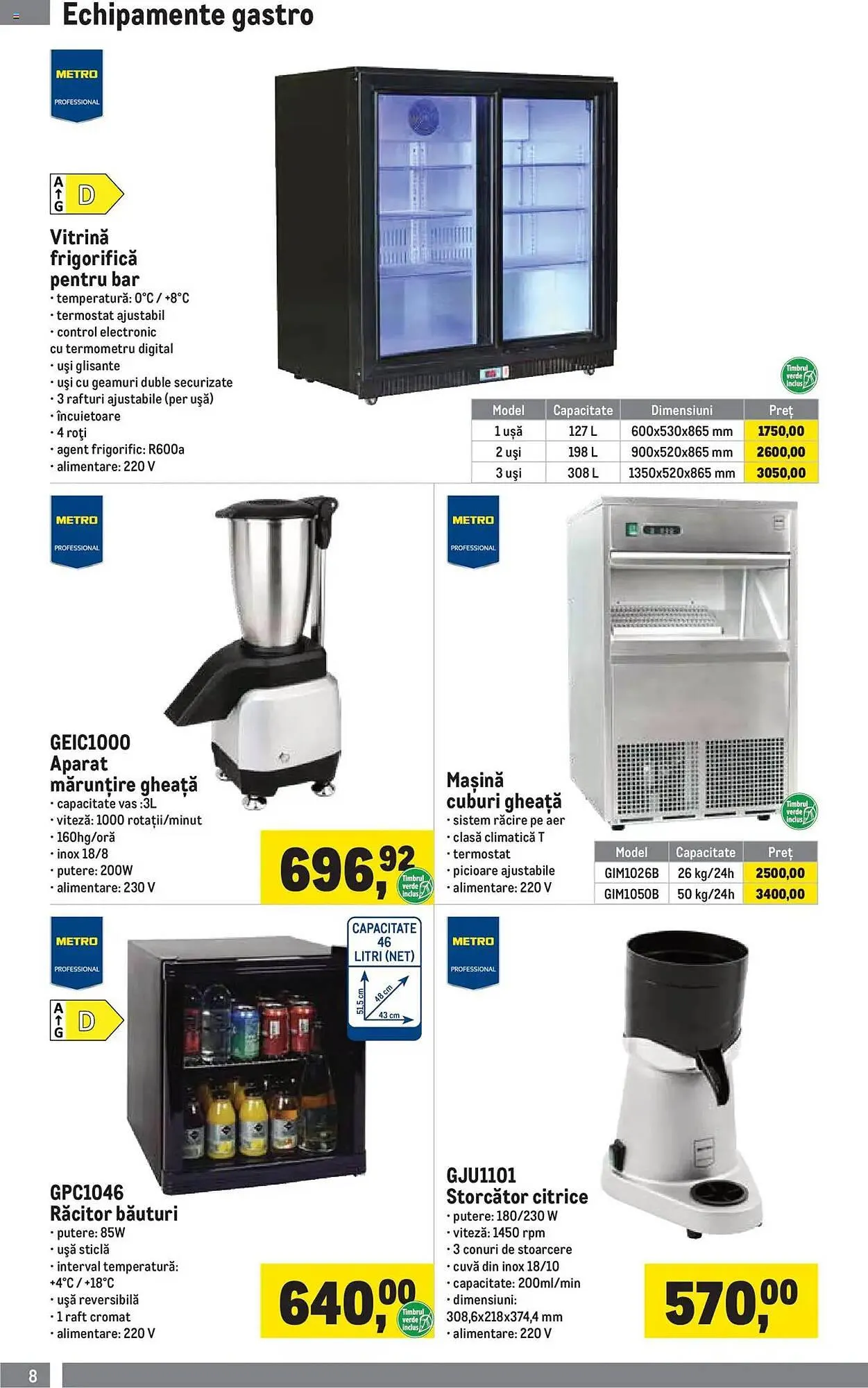 Catalog Catalog Metro de la 1 aprilie până la 30 iunie 2025 - Revista Pagina 8