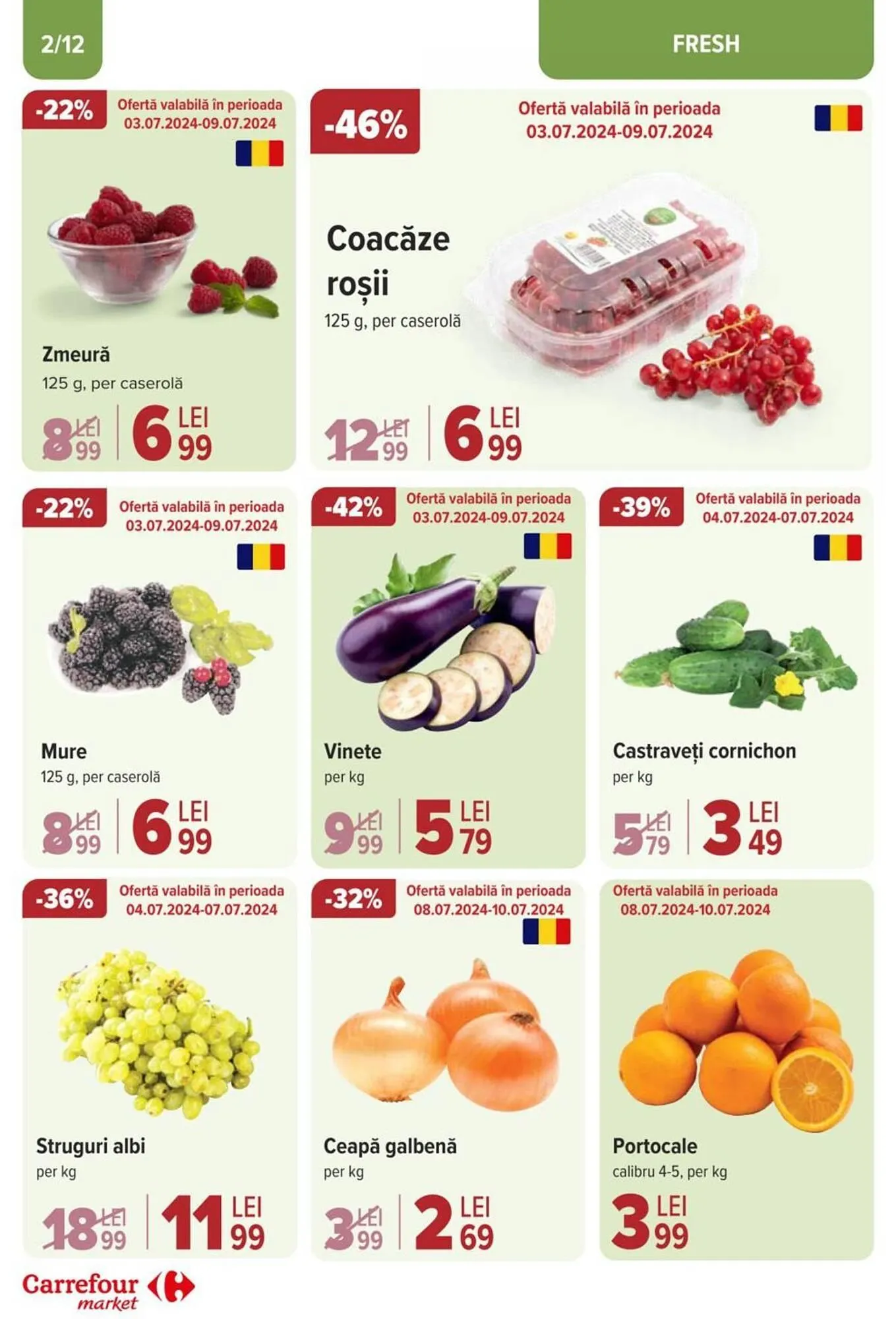 Catalog Carrefour Market  catalog de la 3 iulie până la 9 iulie 2024 - Revista Pagina 2