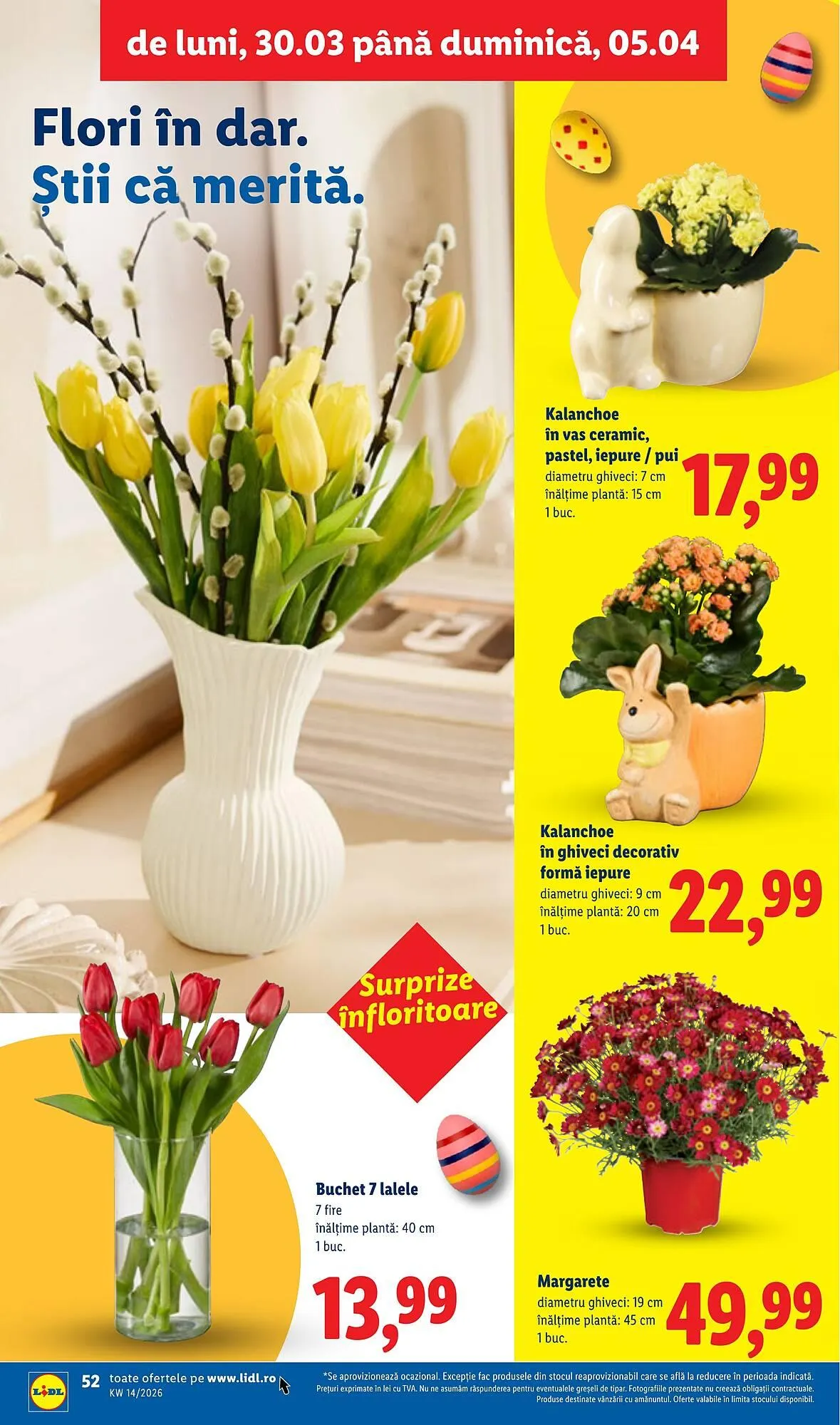 Catalog Catalog Lidl de la 30 martie până la 5 aprilie 2026 - Revista Pagina 52