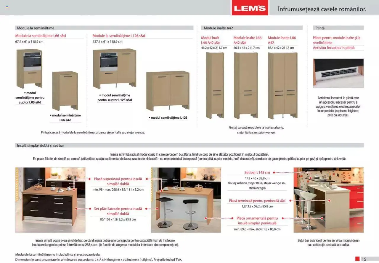 Catalog Lem’s - Bucătăria Gazelle de la 1 septembrie până la 31 decembrie 2023 - Revista Pagina 15