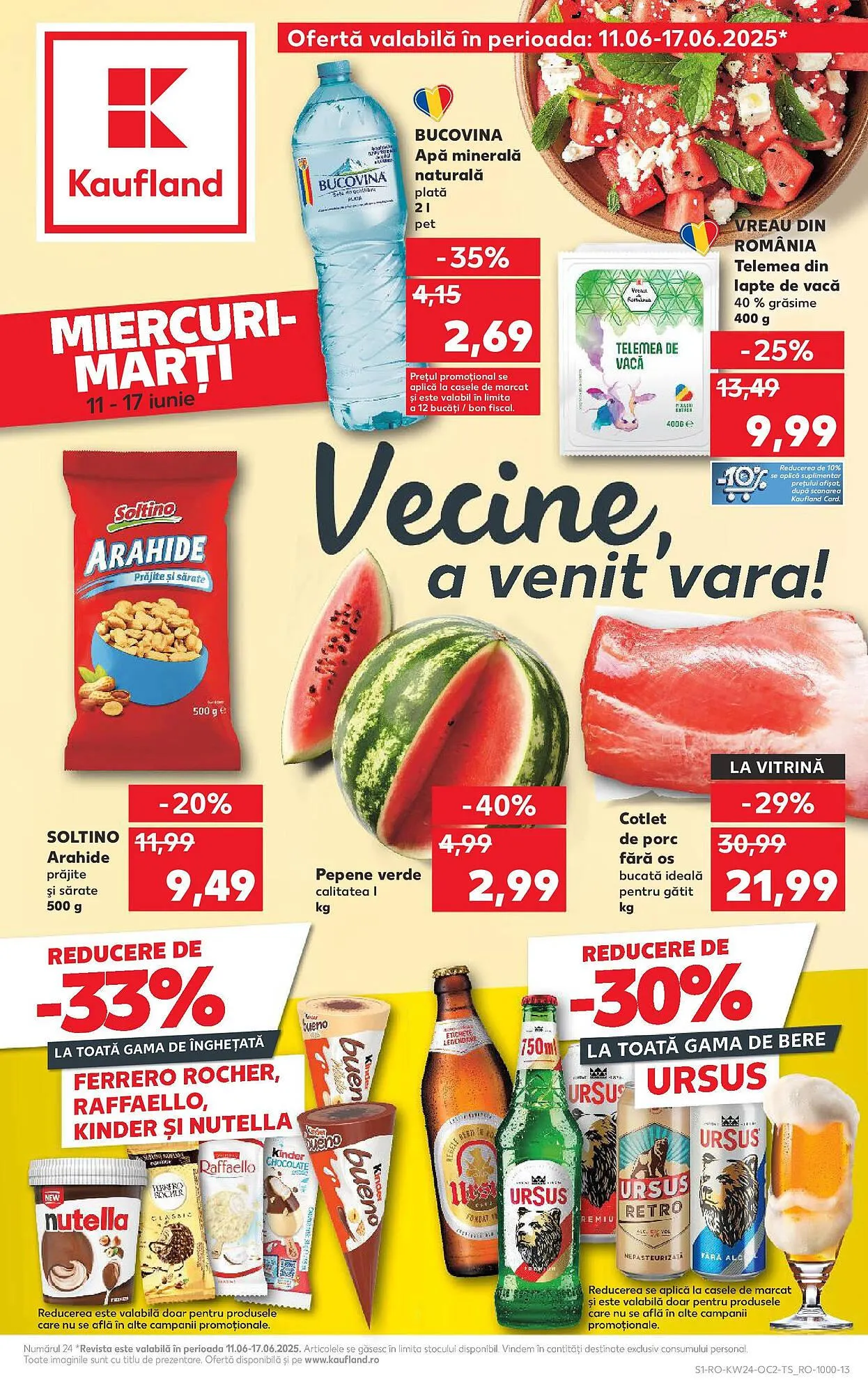 Catalog Catalog Kaufland de la 11 iunie până la 17 iunie 2025 - Revista Pagina 1
