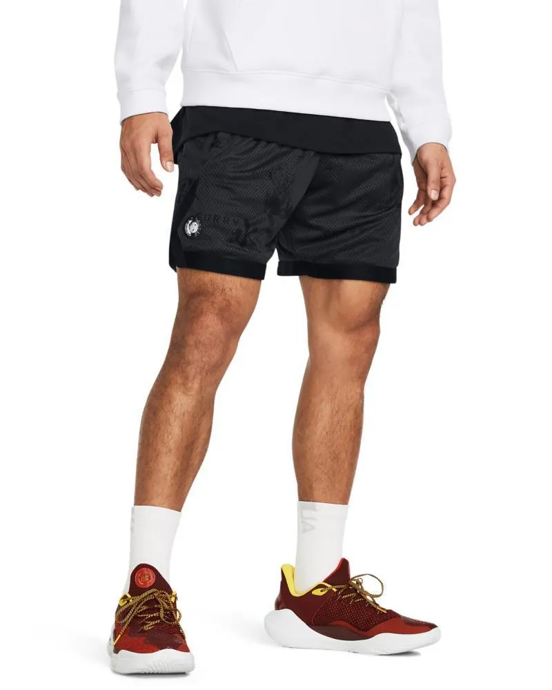 Pantaloni scurti Barbati CURRY X BRUCE LEE SHORT 1 Under Armour