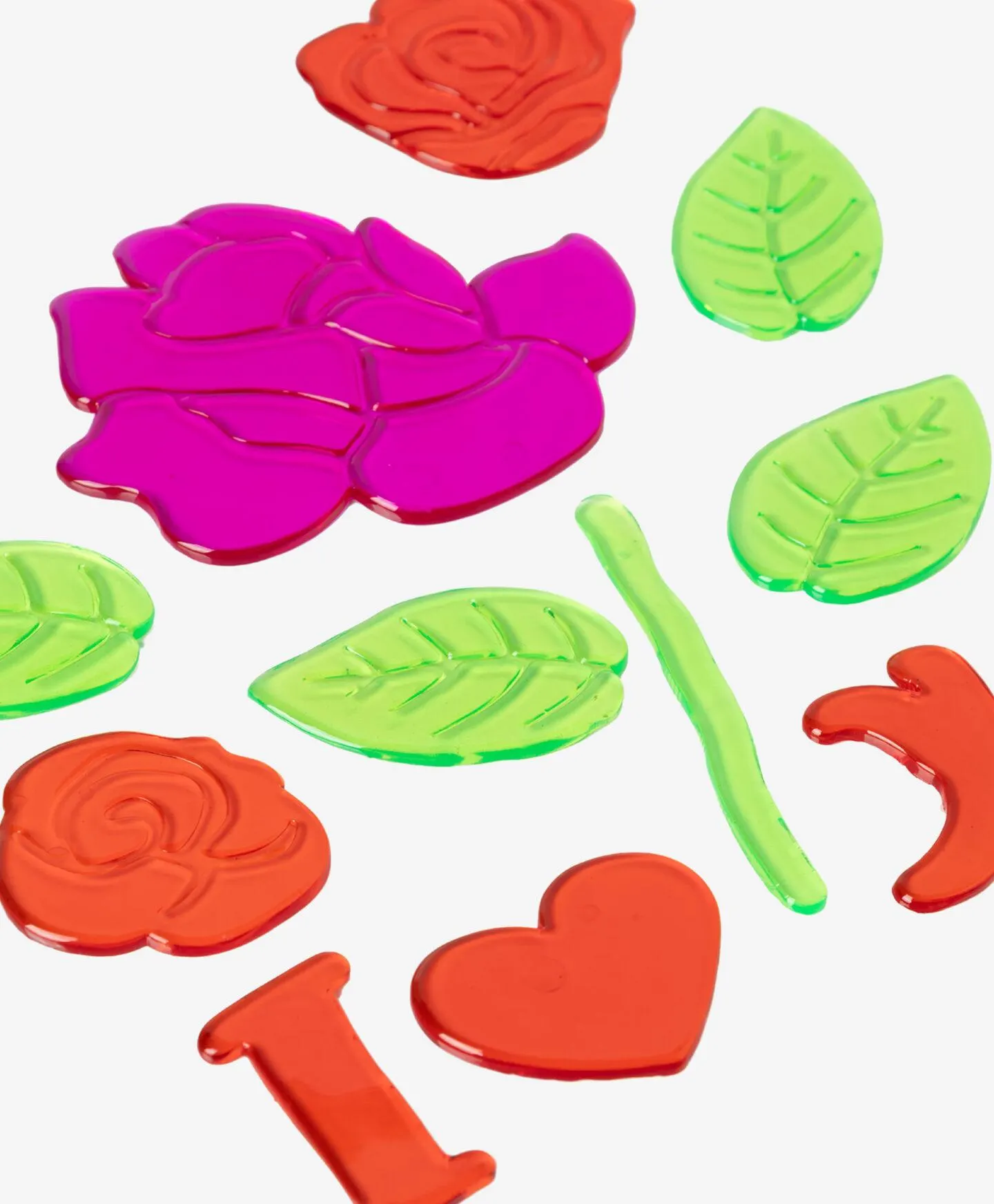 Set stickere gel trandafiri