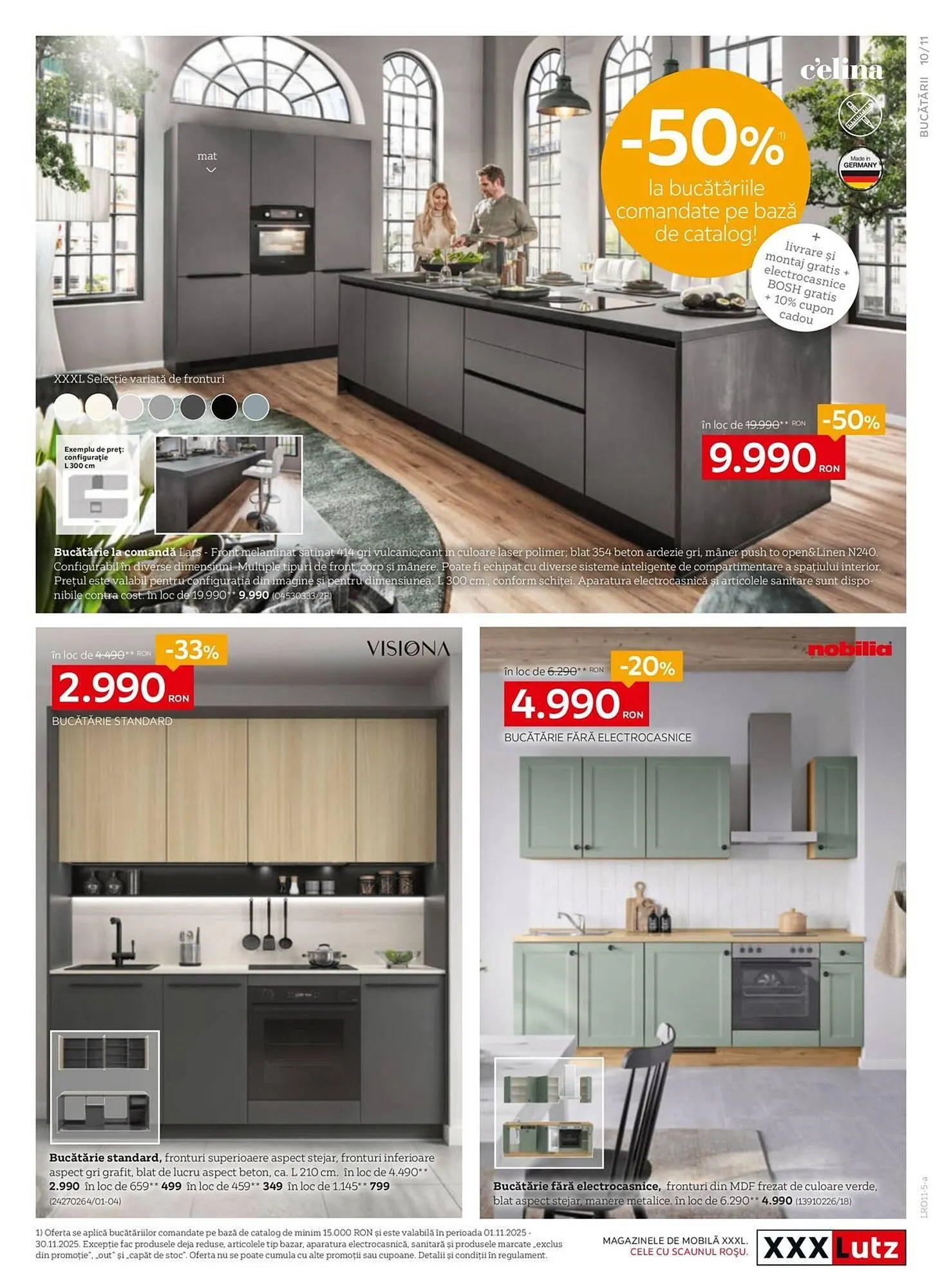 Catalog Catalog XXXLutz de la 6 noiembrie până la 30 noiembrie 2025 - Revista Pagina 11